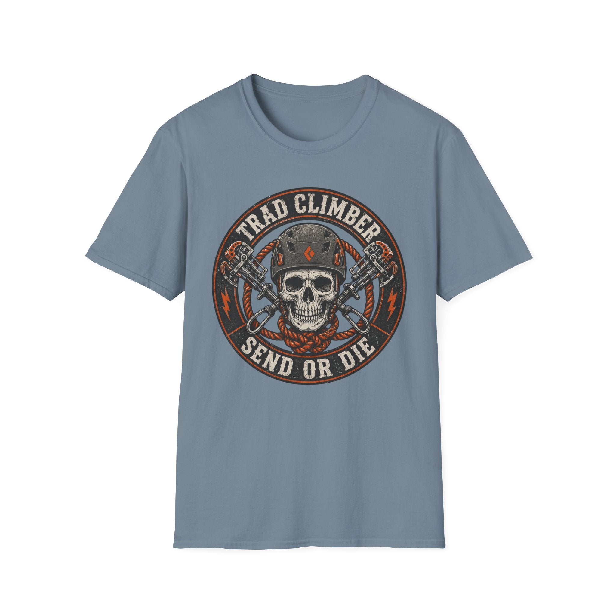 Trad Climber Send or Die Climbing T-Shirt