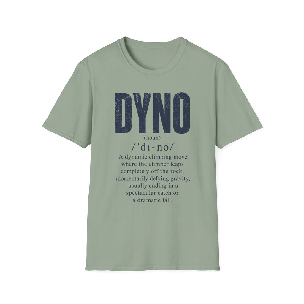 Dyno Climbing Definition T-Shirt