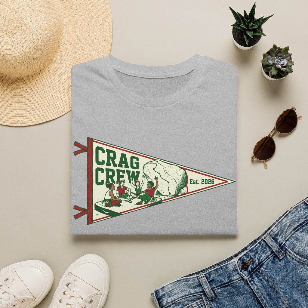Crag Crew Flag Climbing T-Shirt