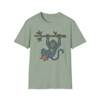 Cute Monkey Climbing T-Shirt
