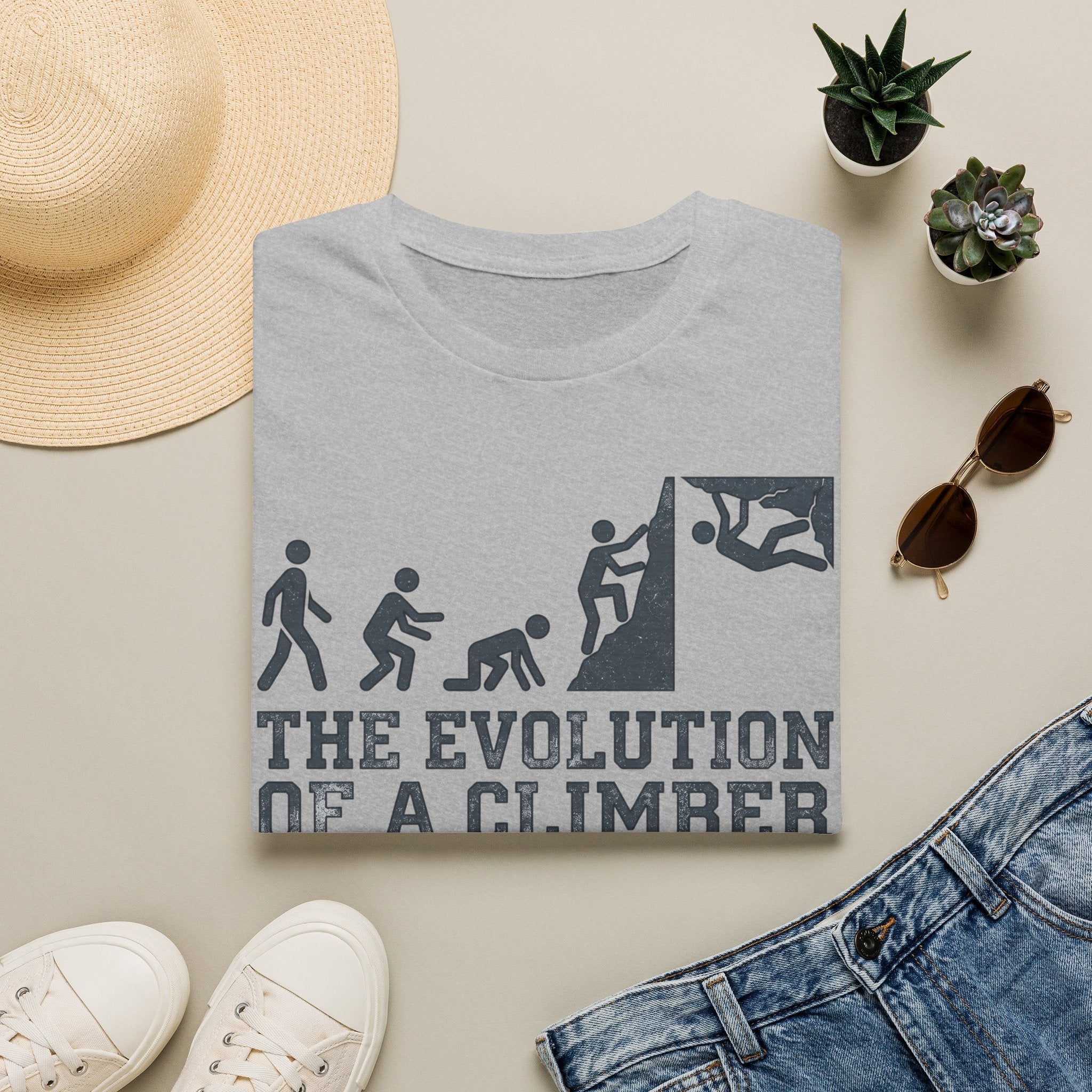 The Evolution of a ClimberT-Shirt