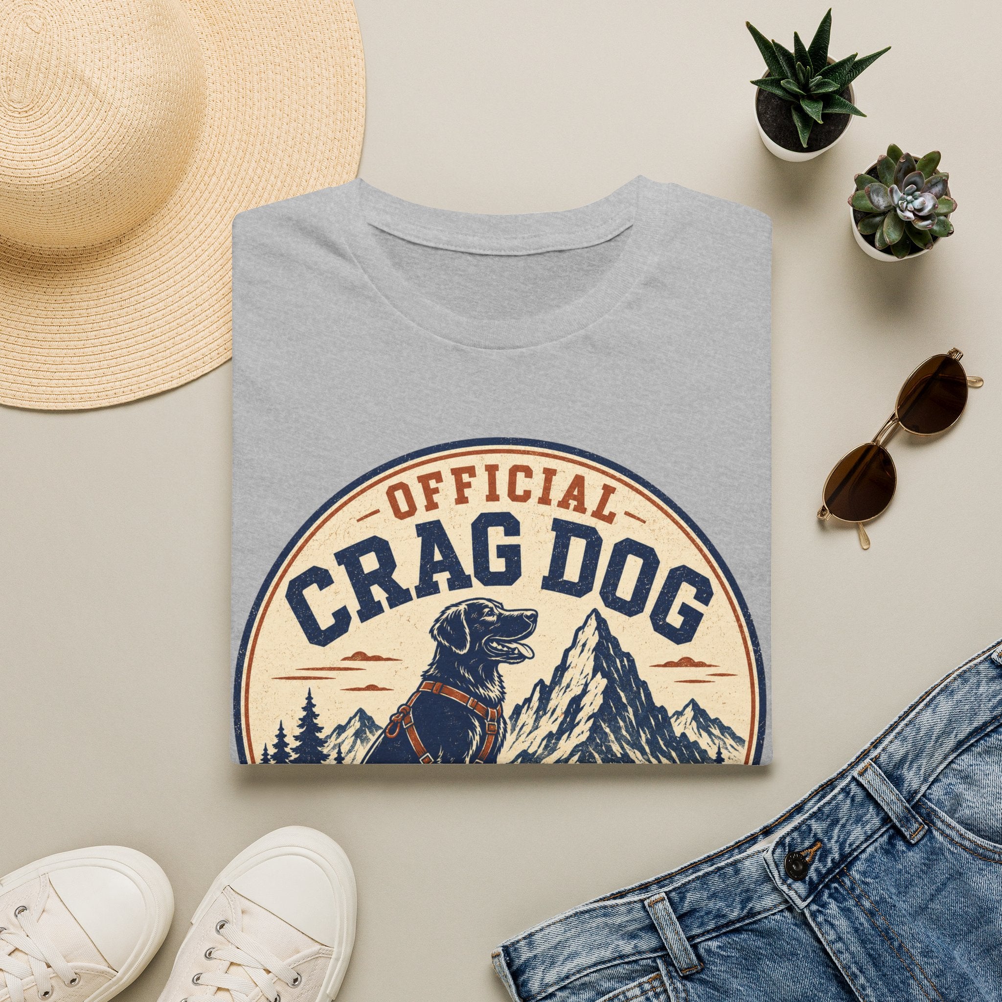 Official Crag Dog Badge T-Shirt