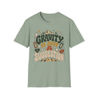 Gravity is Just a Suggestion Climbing T-Shirt