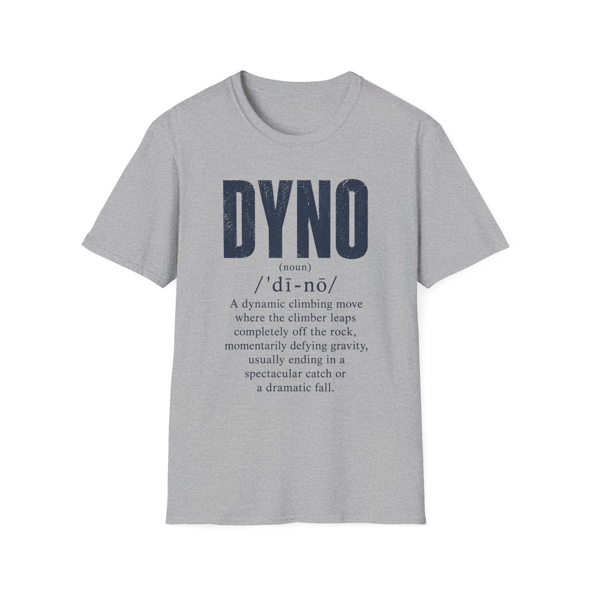 Dyno Climbing Definition T-Shirt