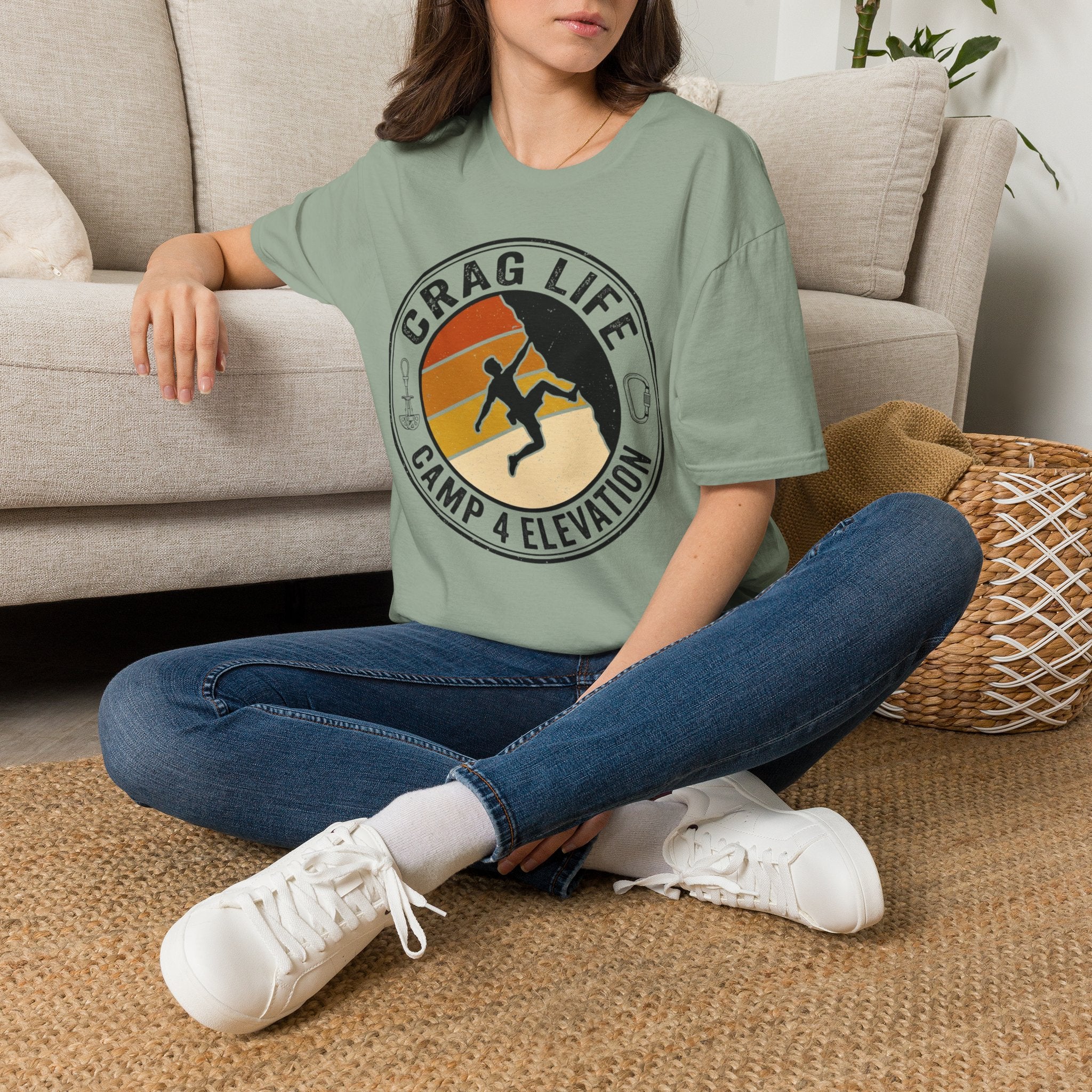 Crag Life Camp 4 Elevation T-Shirt