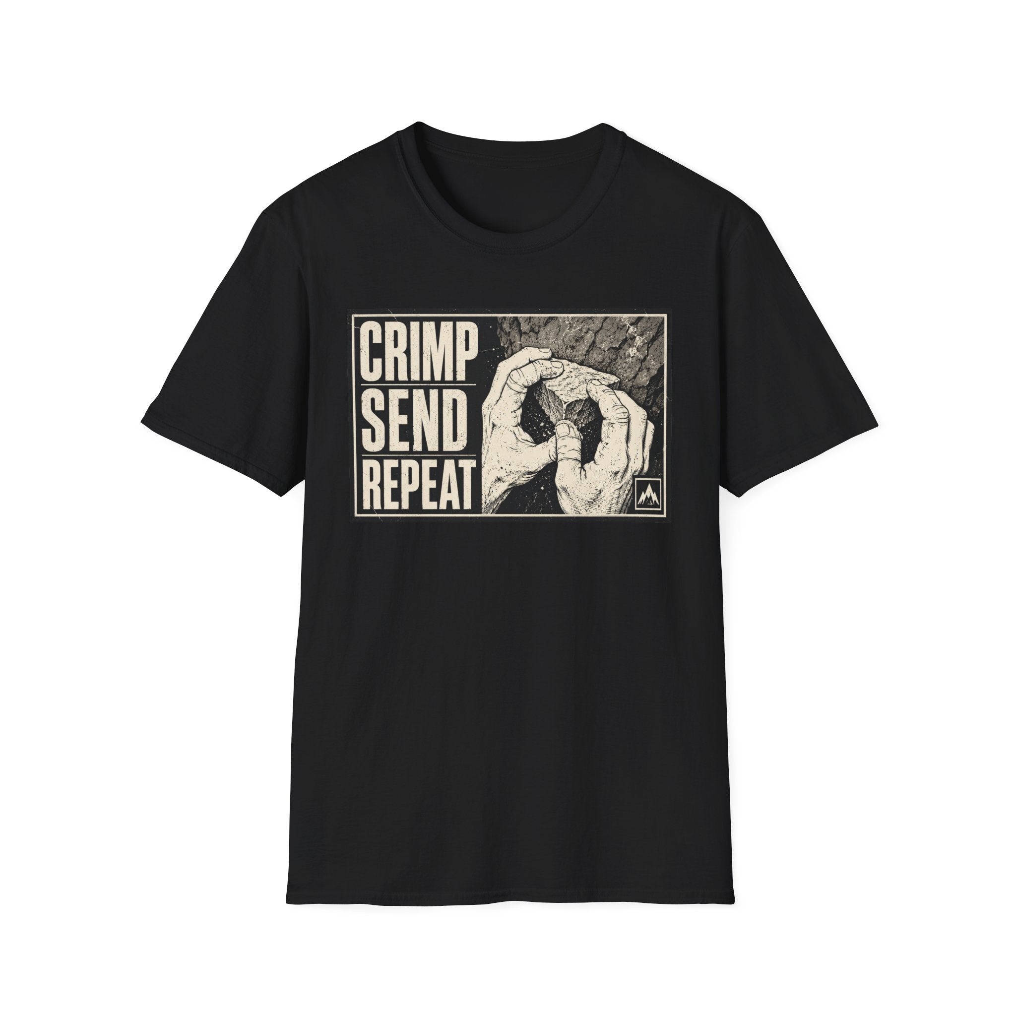 Crimp Send Repeat Climbing T-Shirt