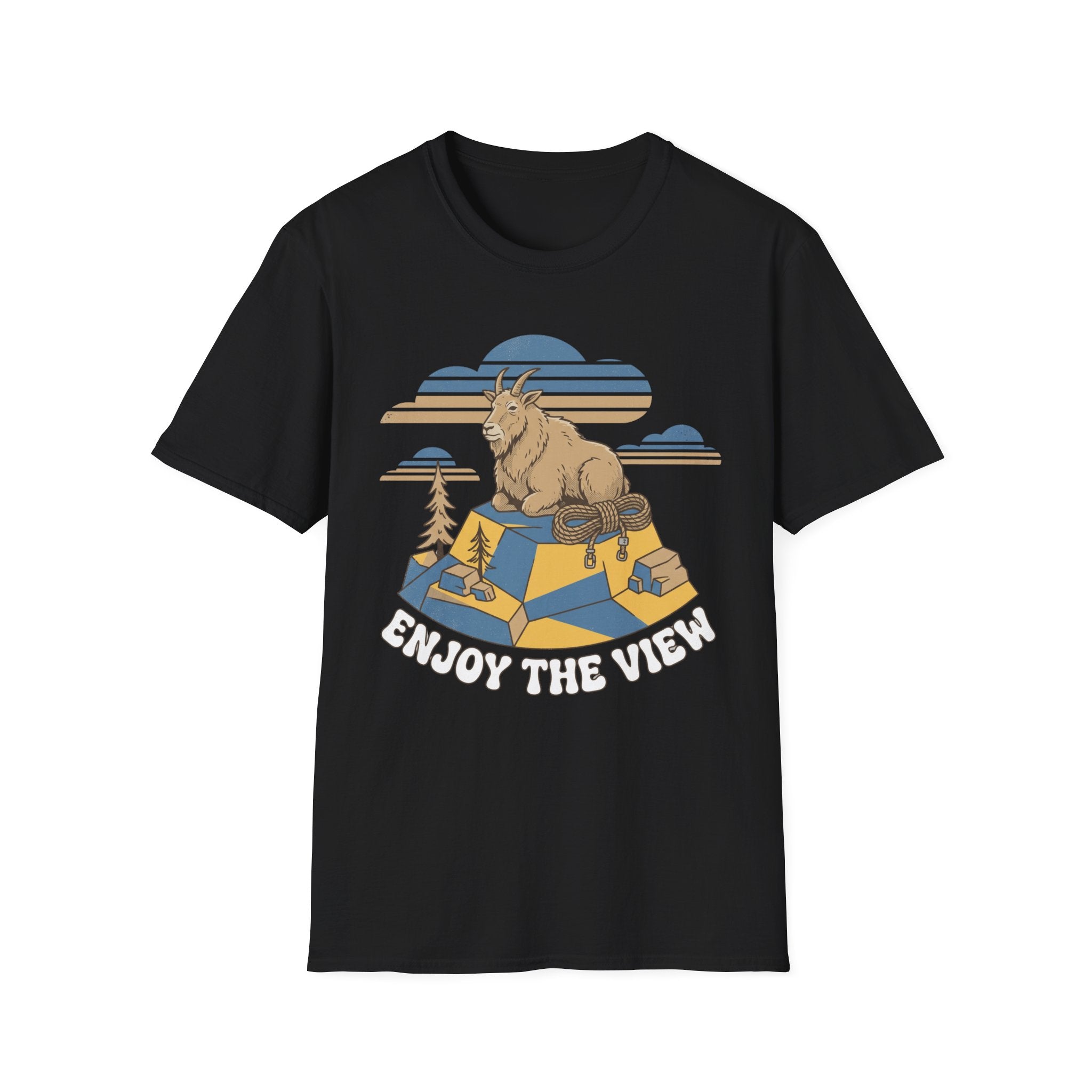 Enjoy the View Goat Climbing T-Shirt