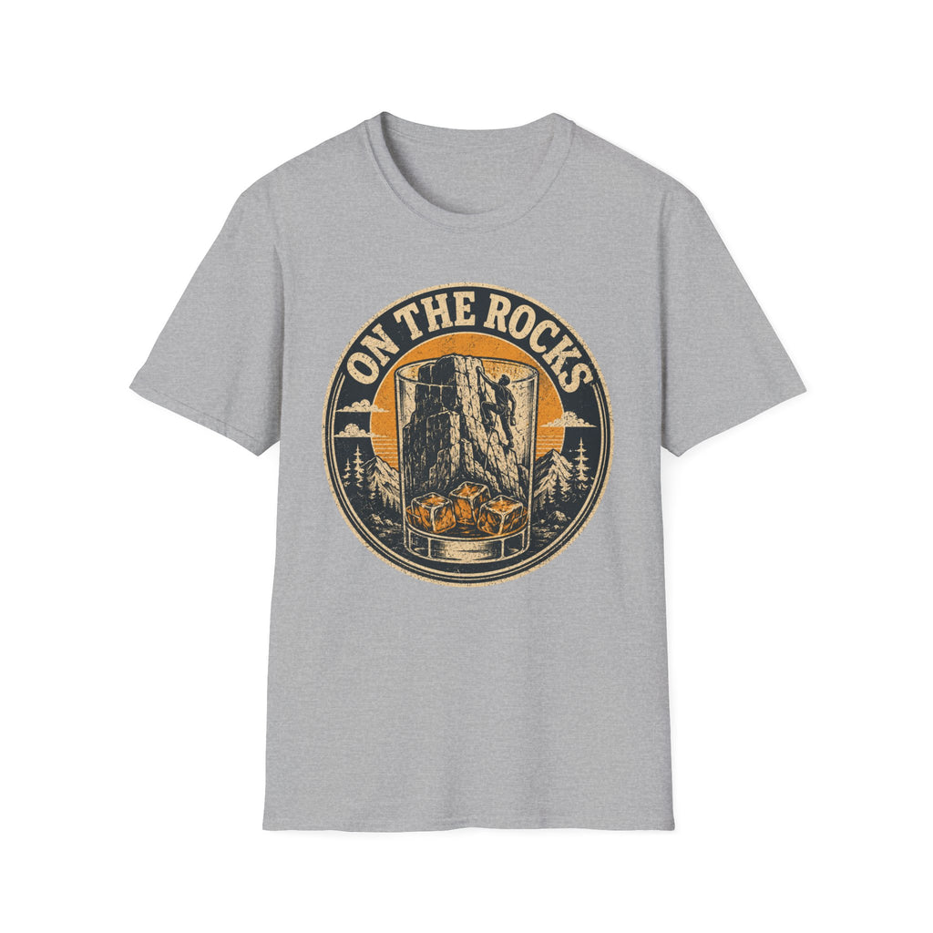 On The Rocks Badge Climbing T-Shirt