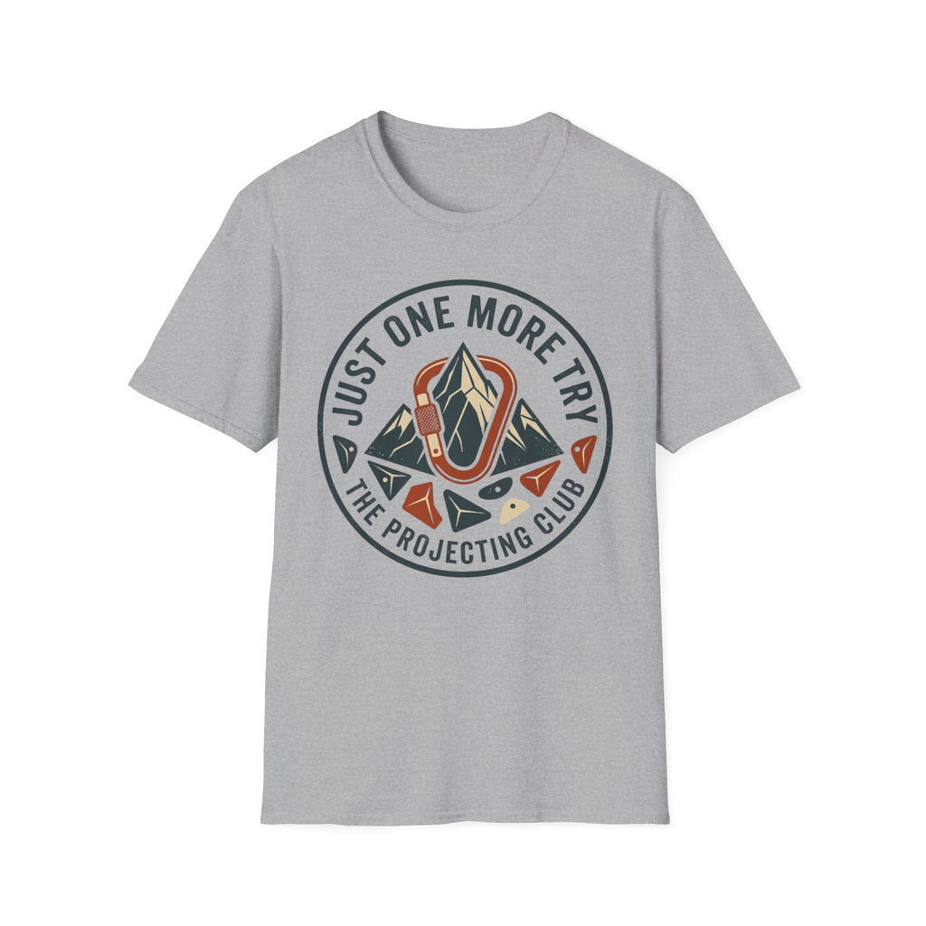 Just One More Try Climbing T-Shirt