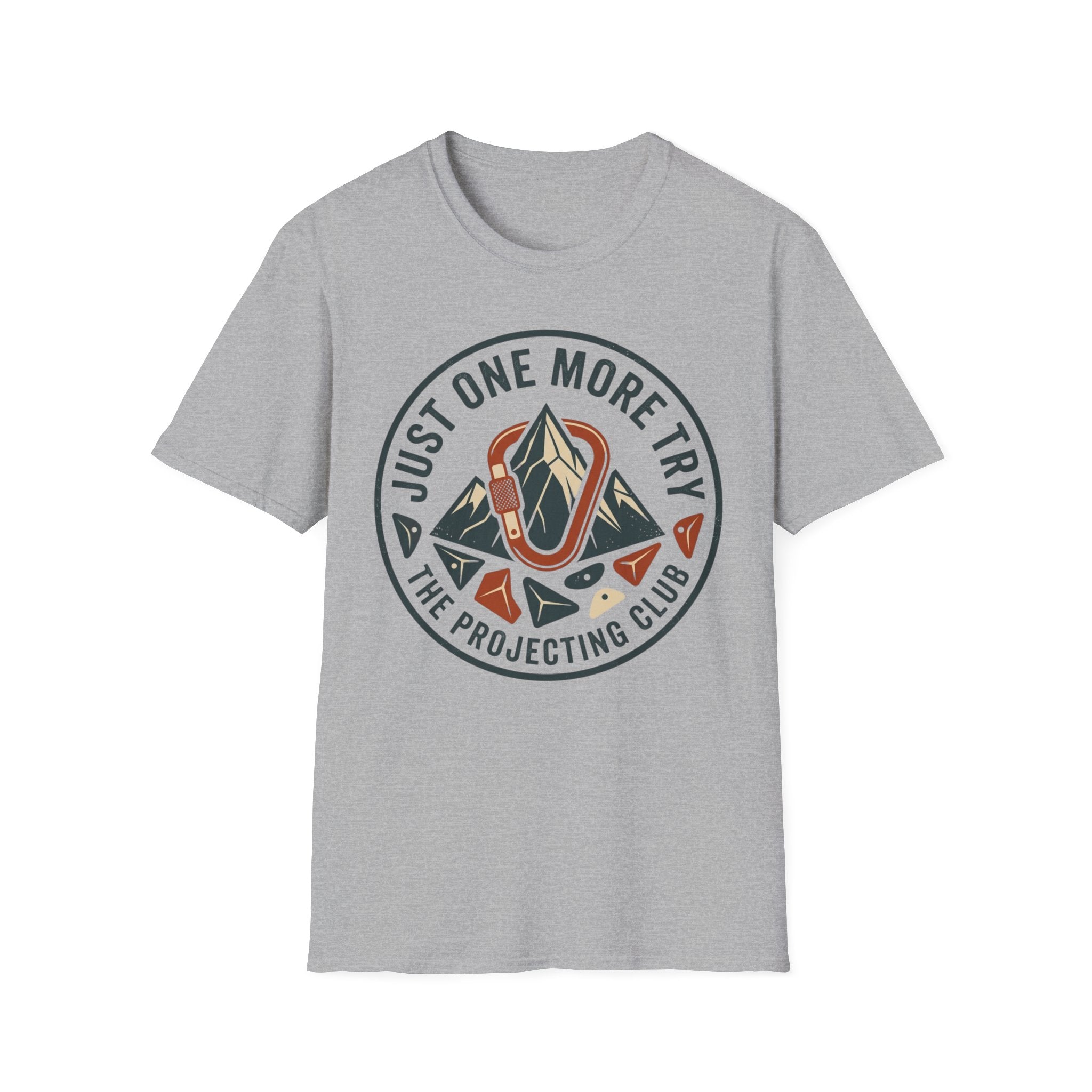 Just One More Try Climbing T-Shirt