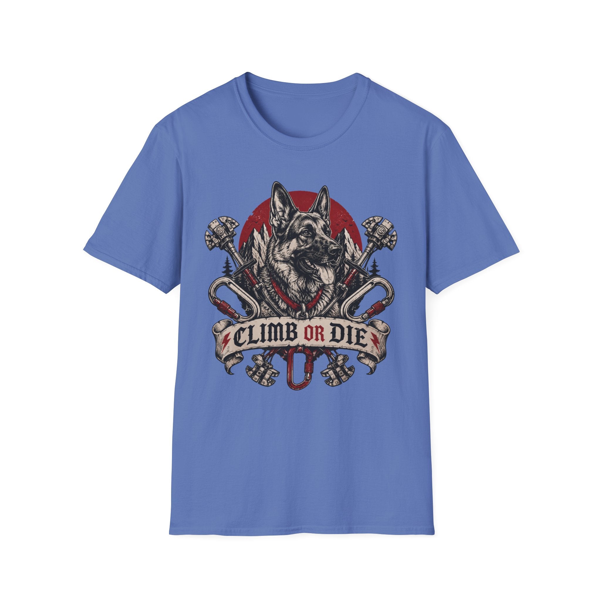 Climb or Die German Shepherd T-Shirt