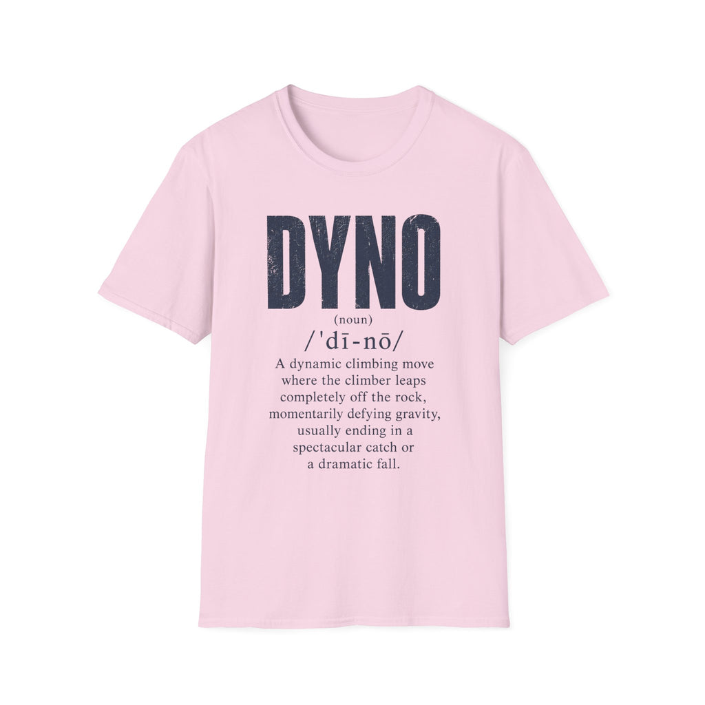 Dyno Climbing Definition T-Shirt