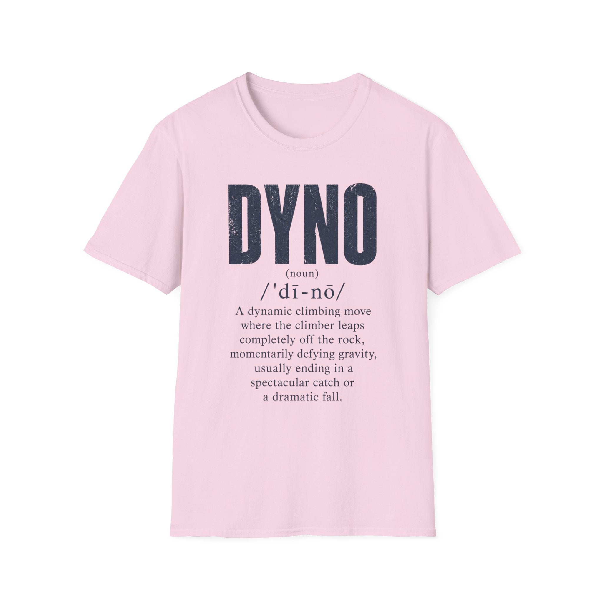 Dyno Climbing Definition T-Shirt