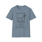 On The Rocks Line Art Climbing T-Shirt