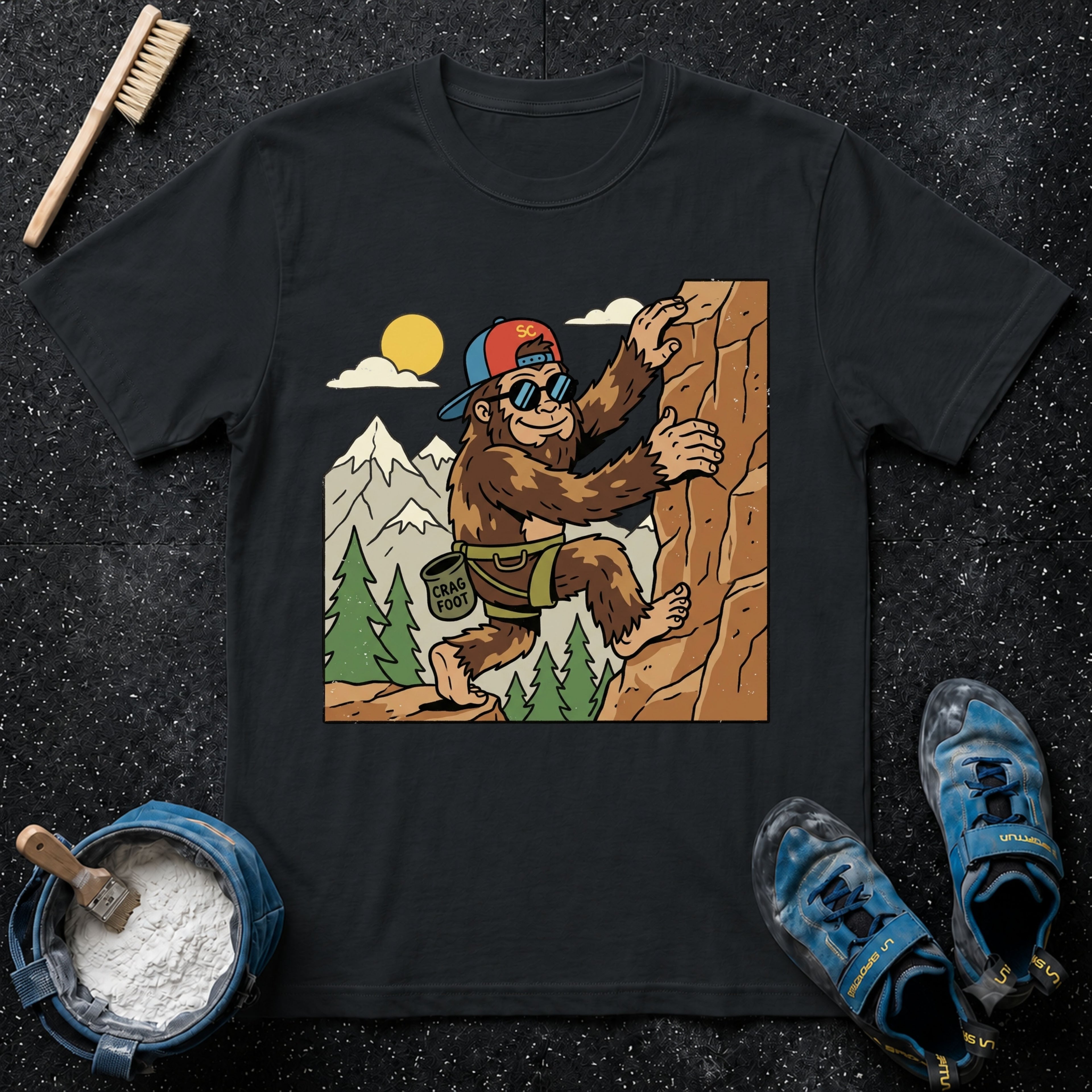 Bigfoot Cartoon T-Shirt
