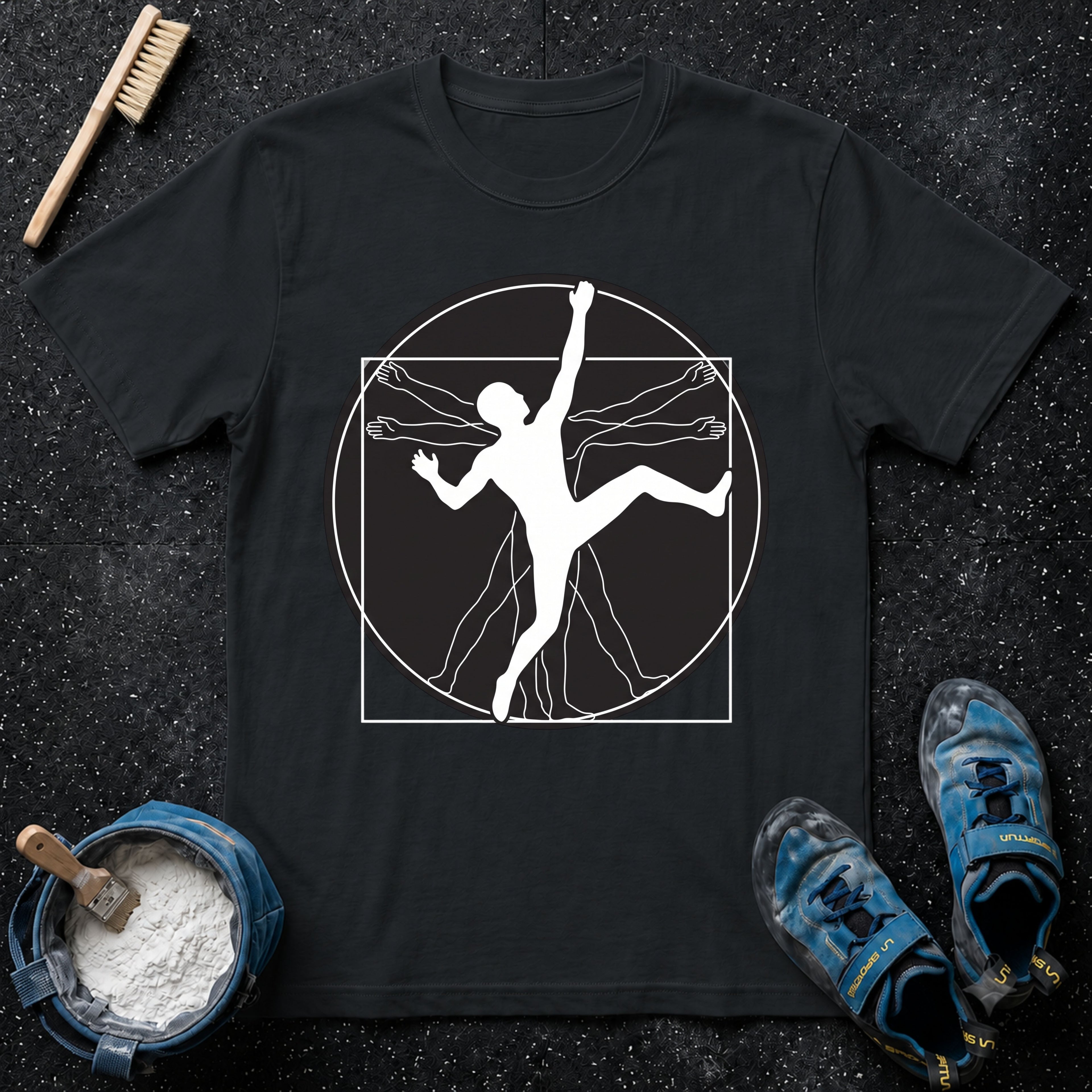 Vitruvian Climber T-Shirt