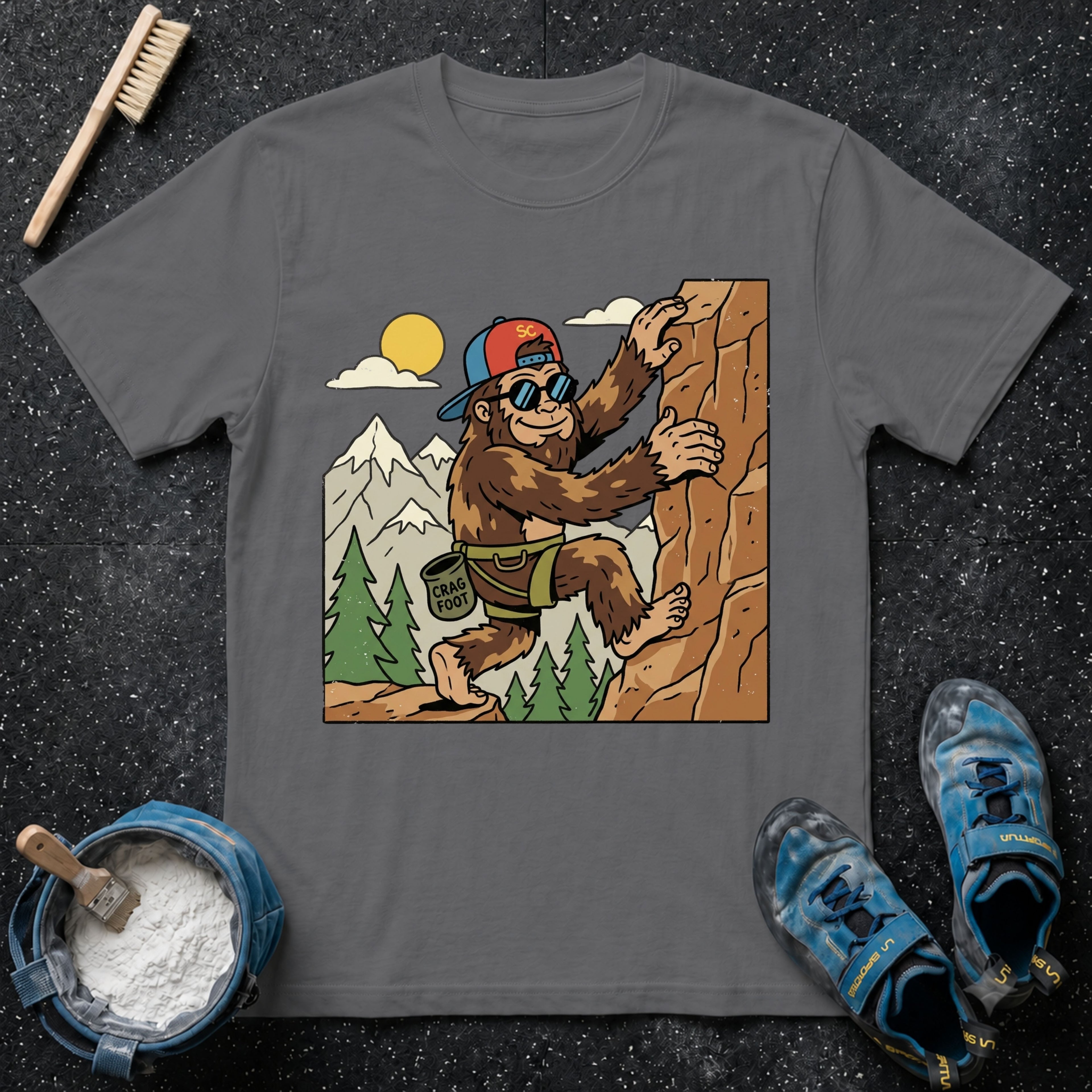 Bigfoot Cartoon T-Shirt