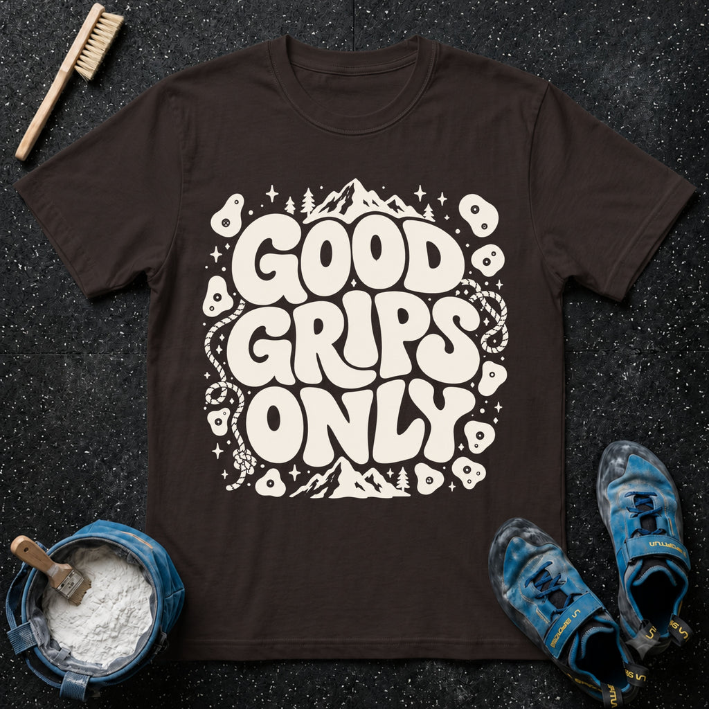 Good Grips Only Climbing T-Shirt