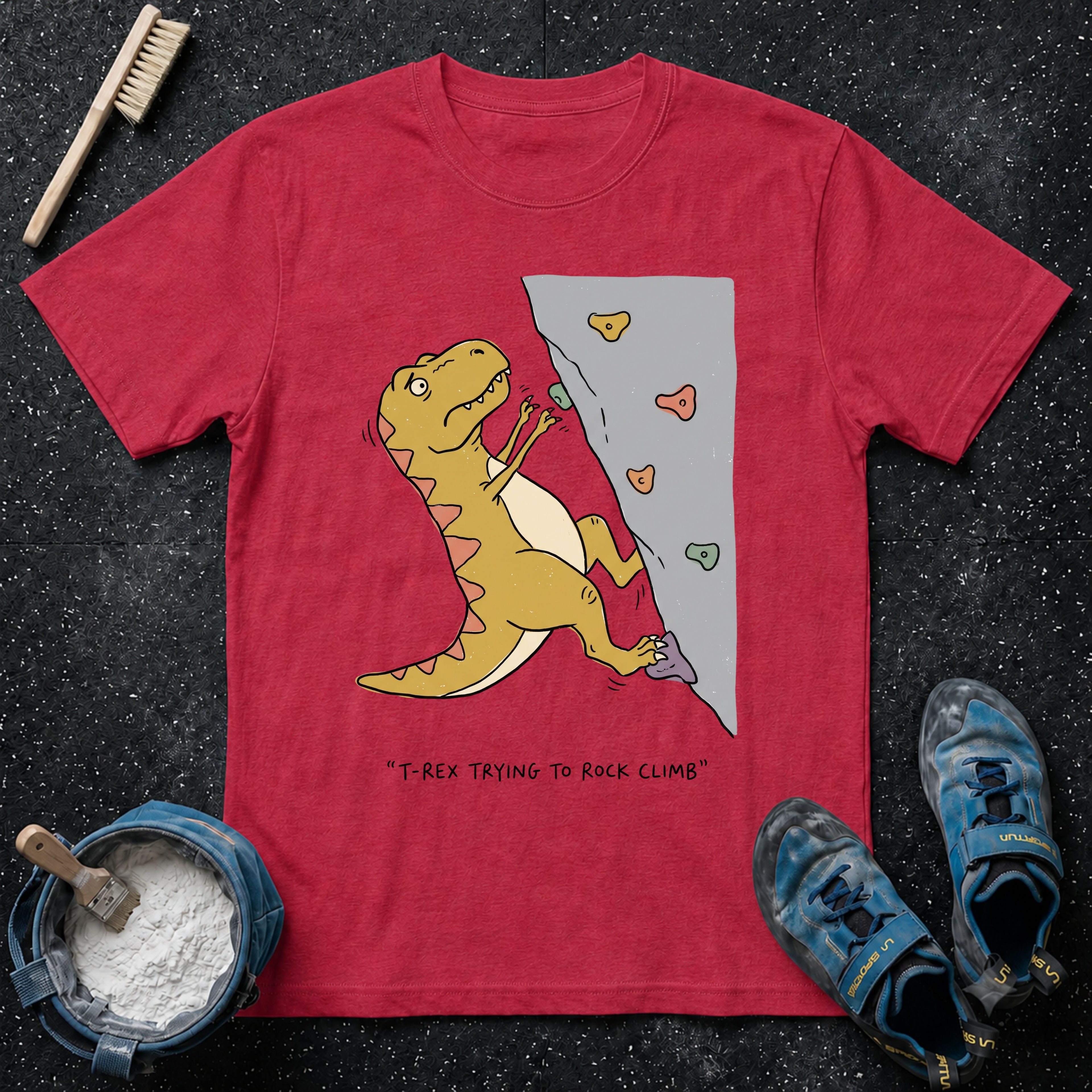 T-Rex Climbing T-Shirt