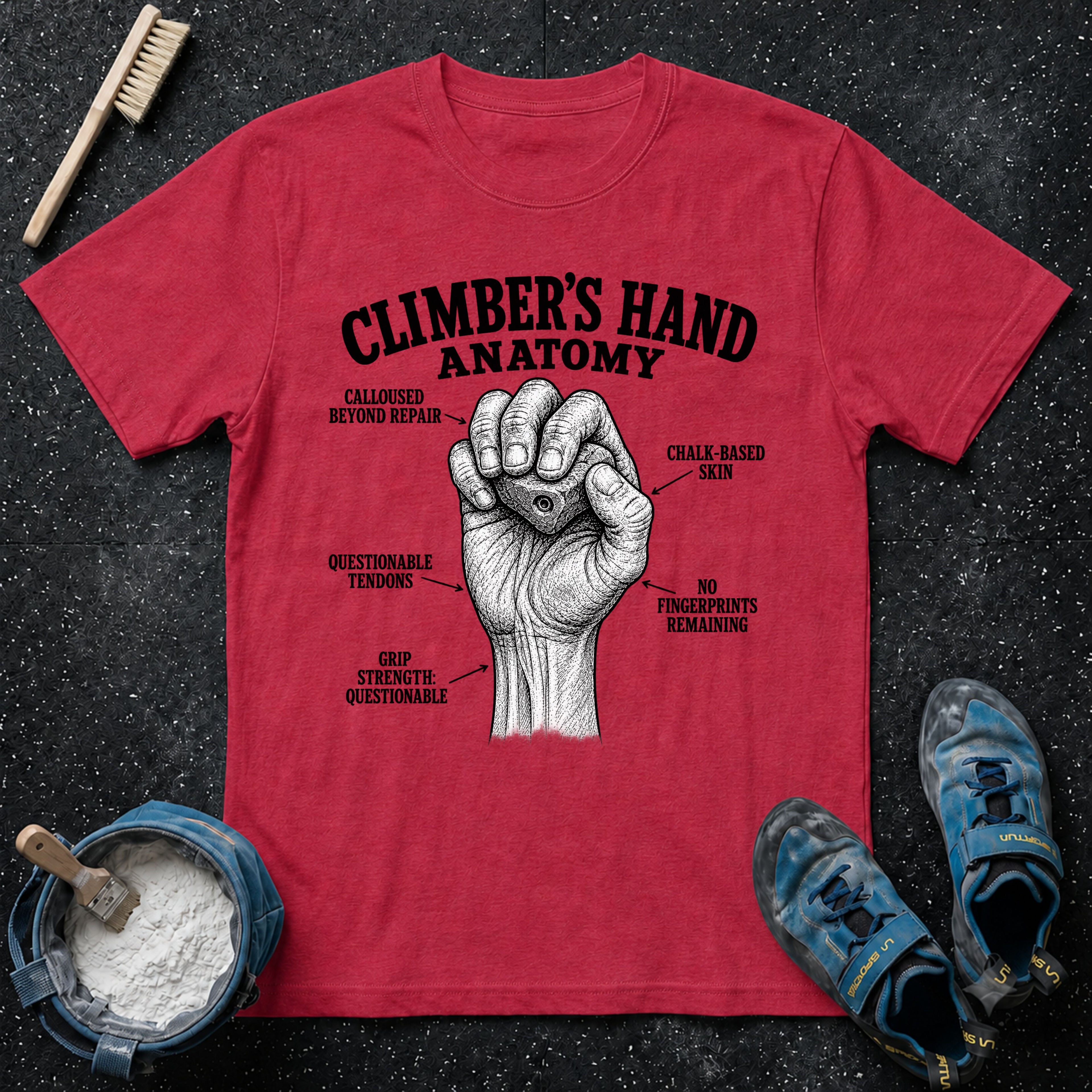 Climber's Hand T-Shirt
