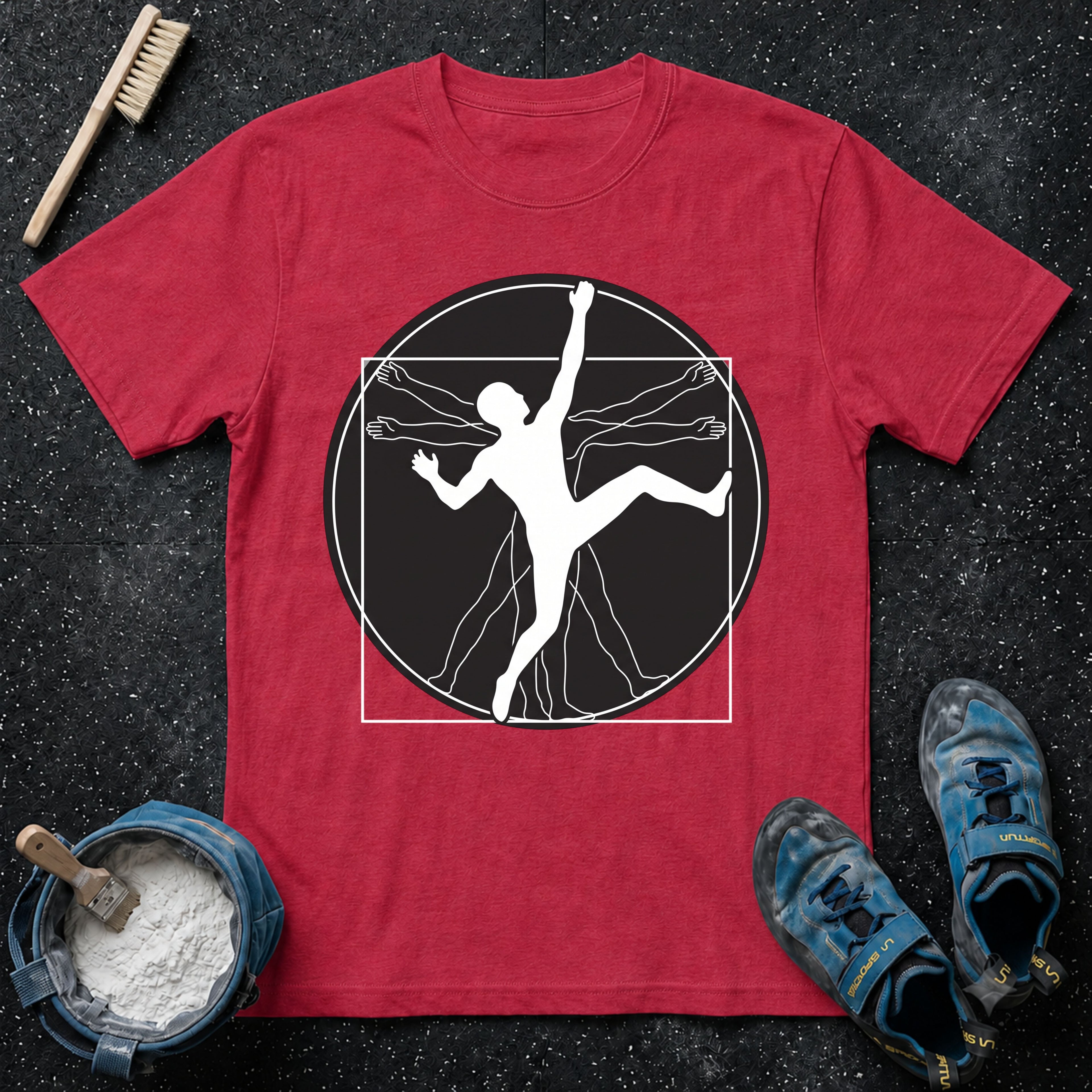Vitruvian Climber T-Shirt