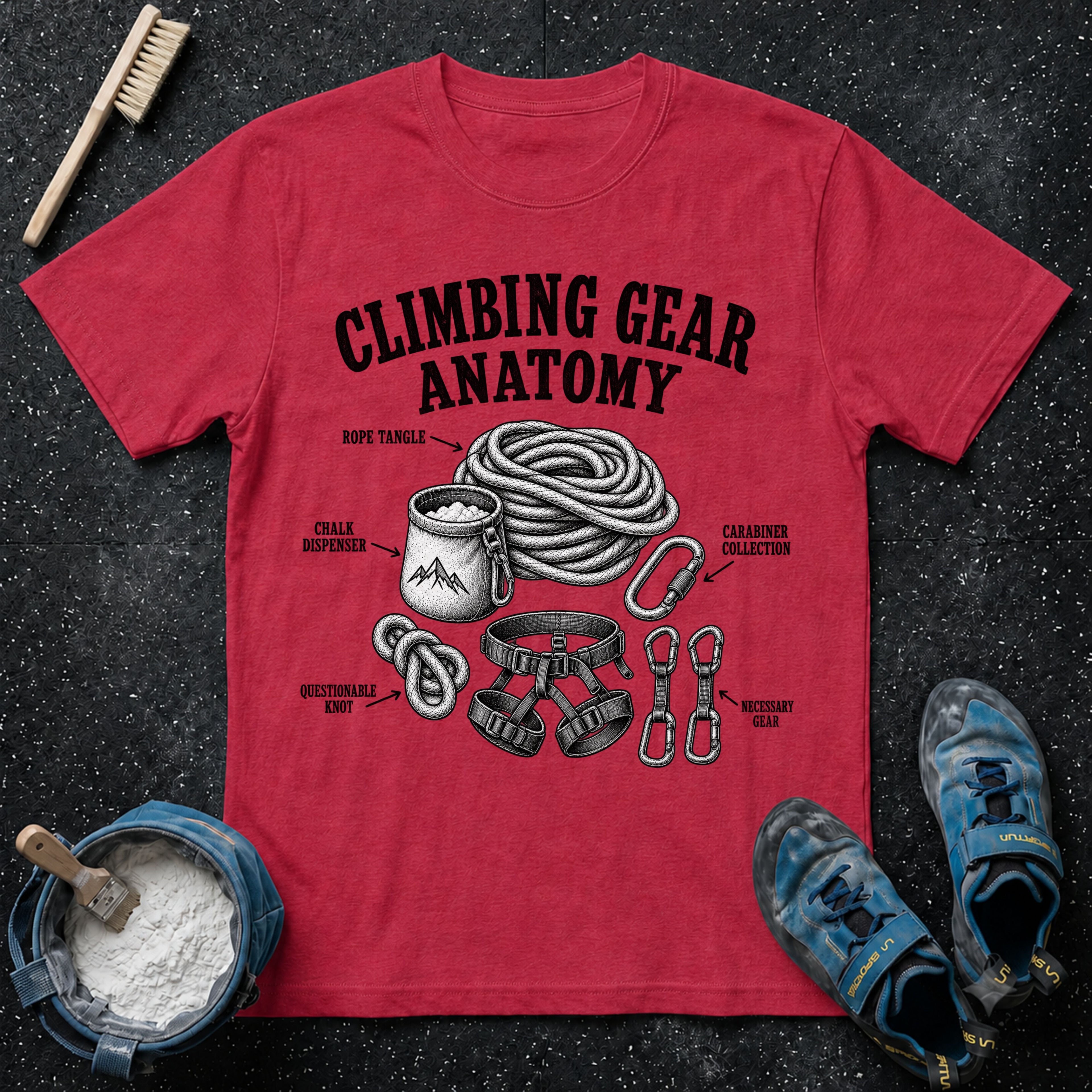 Climbing Gear T-Shirt