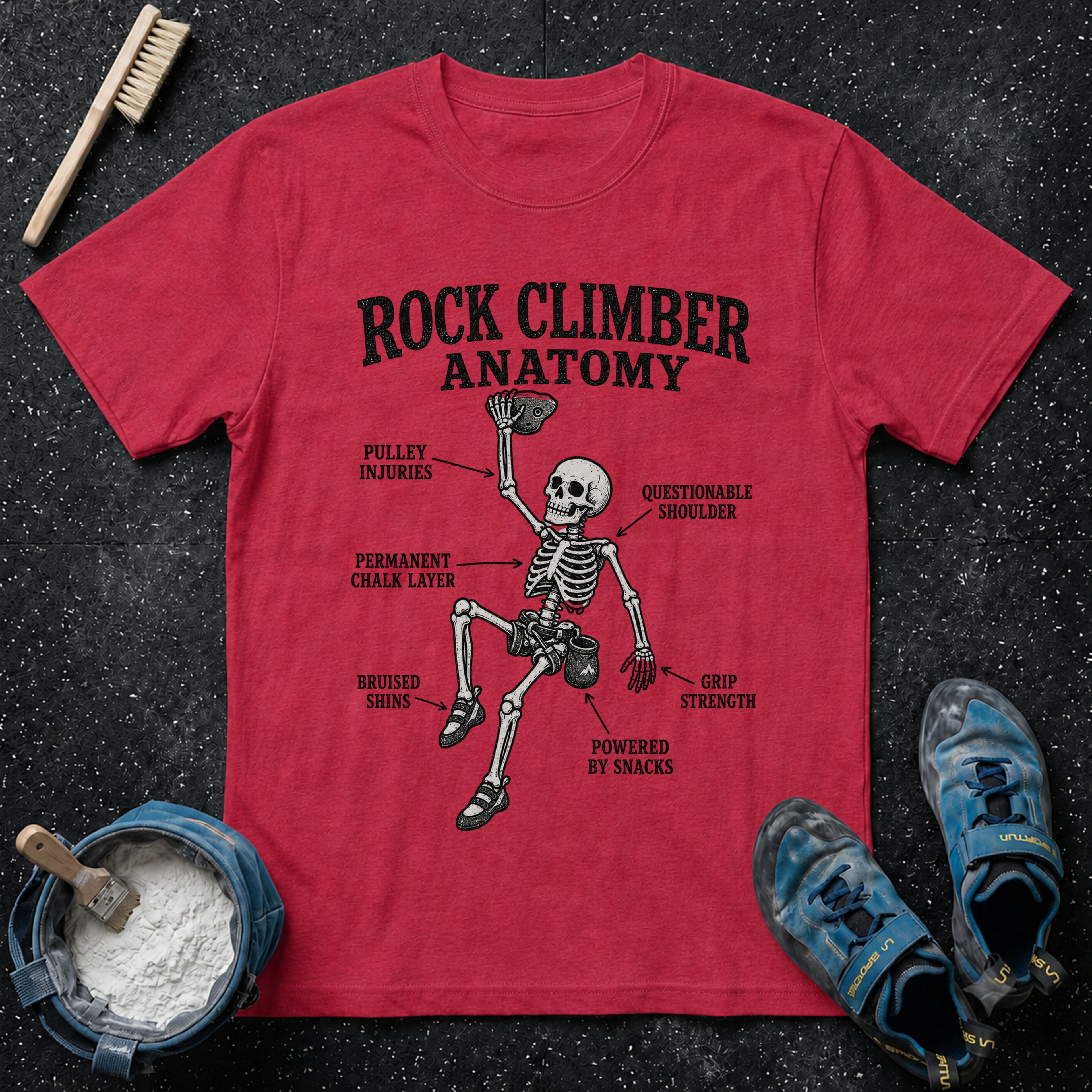 Climber Anatomy T-Shirt
