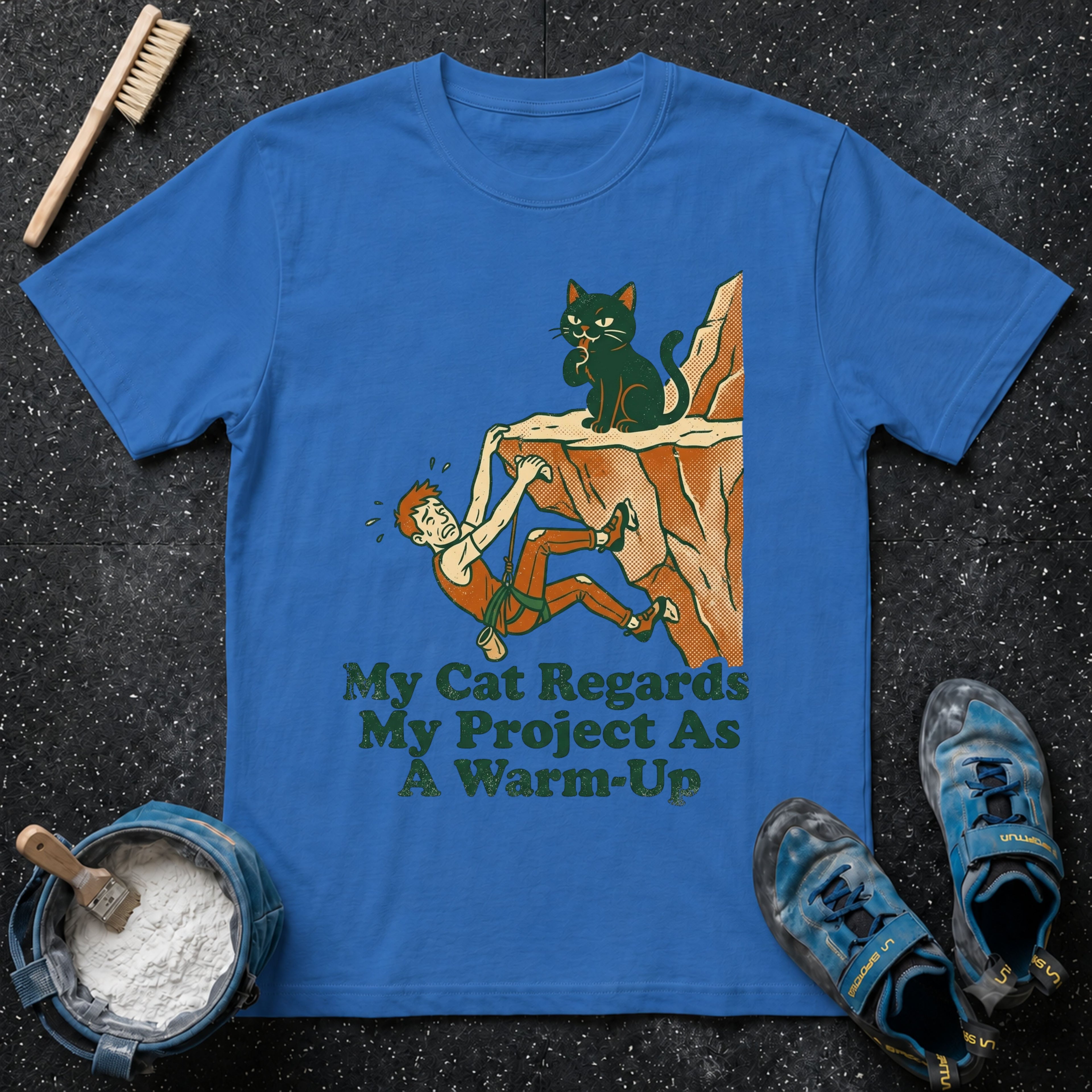 Cat Warm-Up T-Shirt