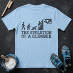 The Evolution of a Climber T-Shirt