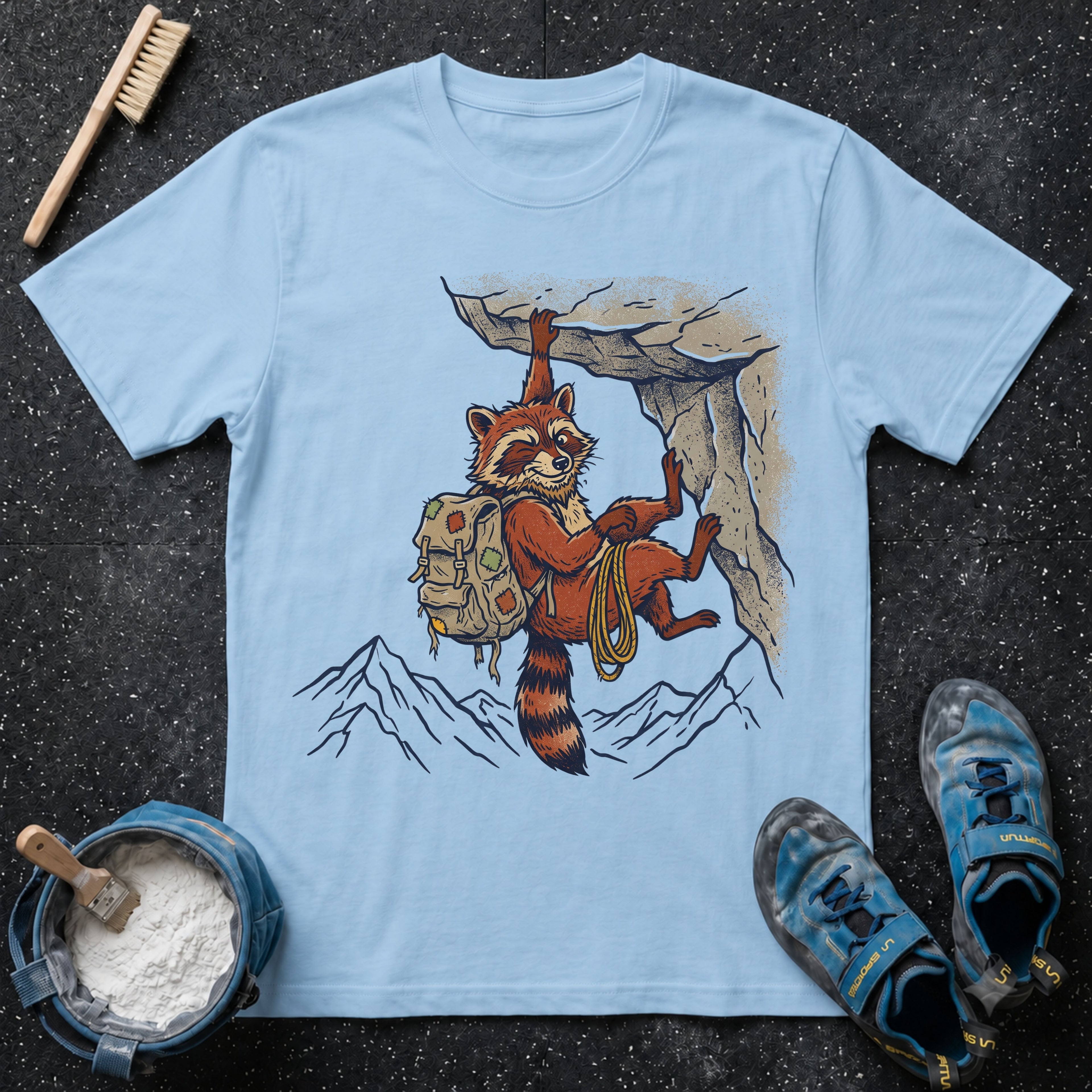 Raccoon Climbing T-Shirt