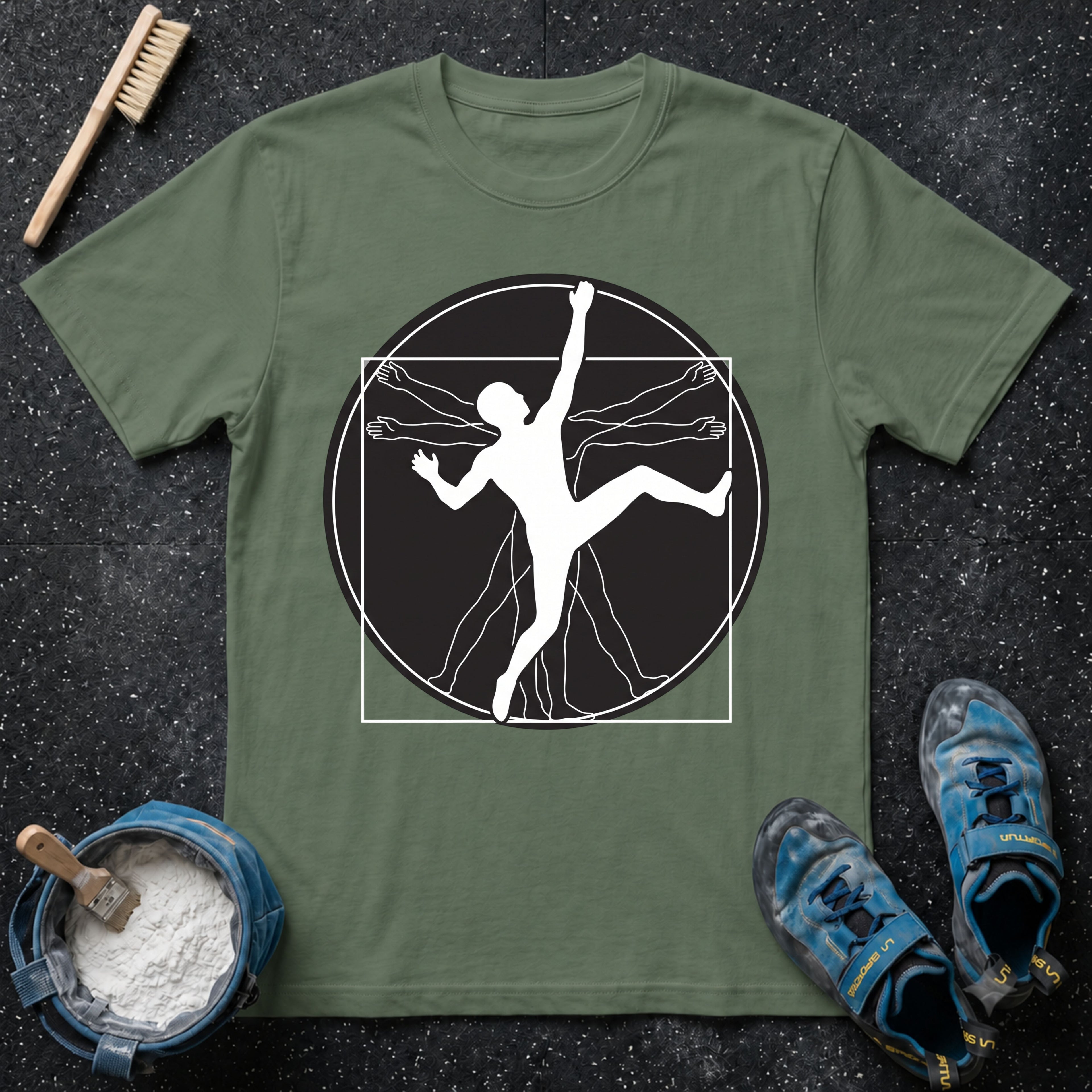Vitruvian Climber T-Shirt