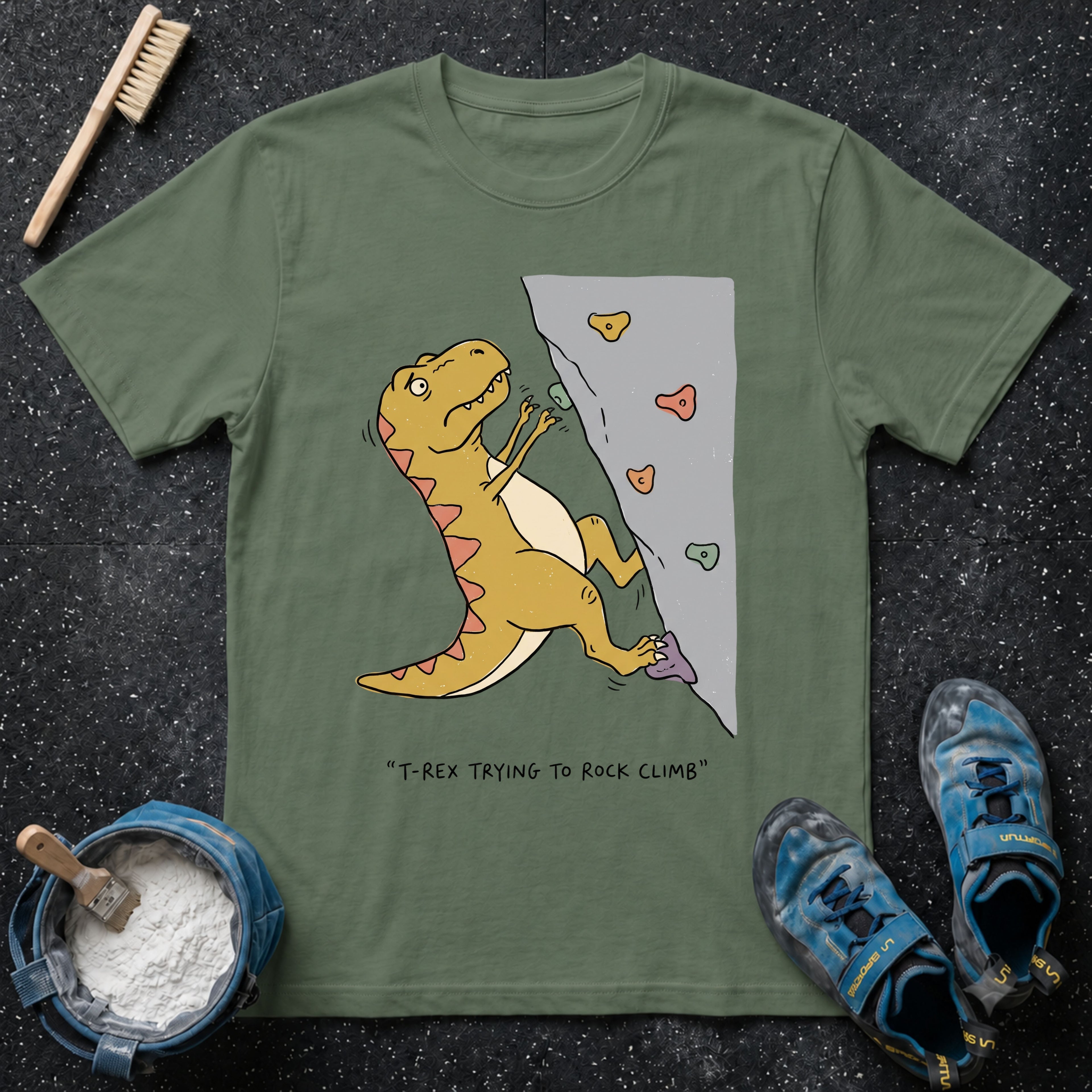 T-Rex Climbing T-Shirt