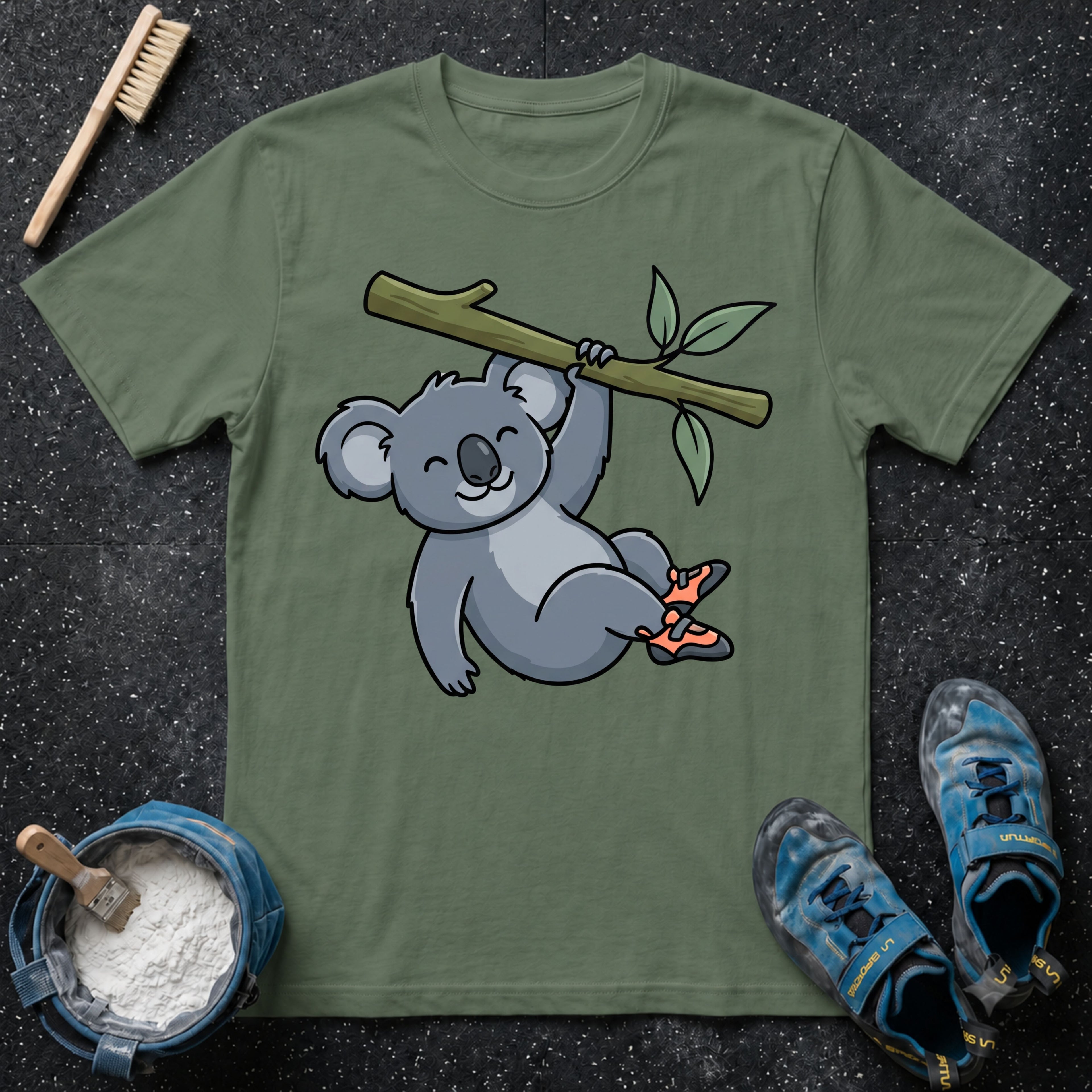 Cute Koala Climbing T-Shirt