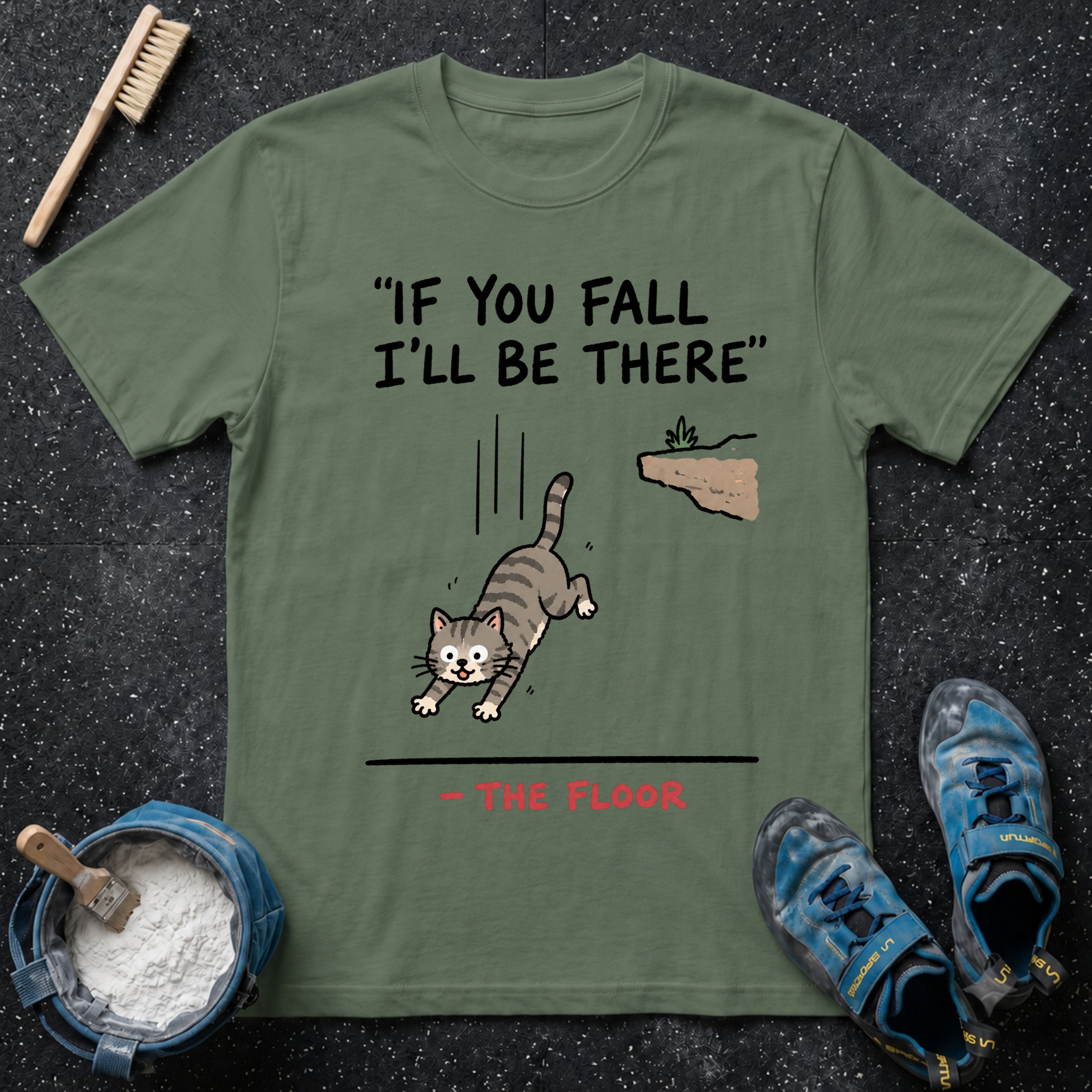 Cat Falling T-Shirt