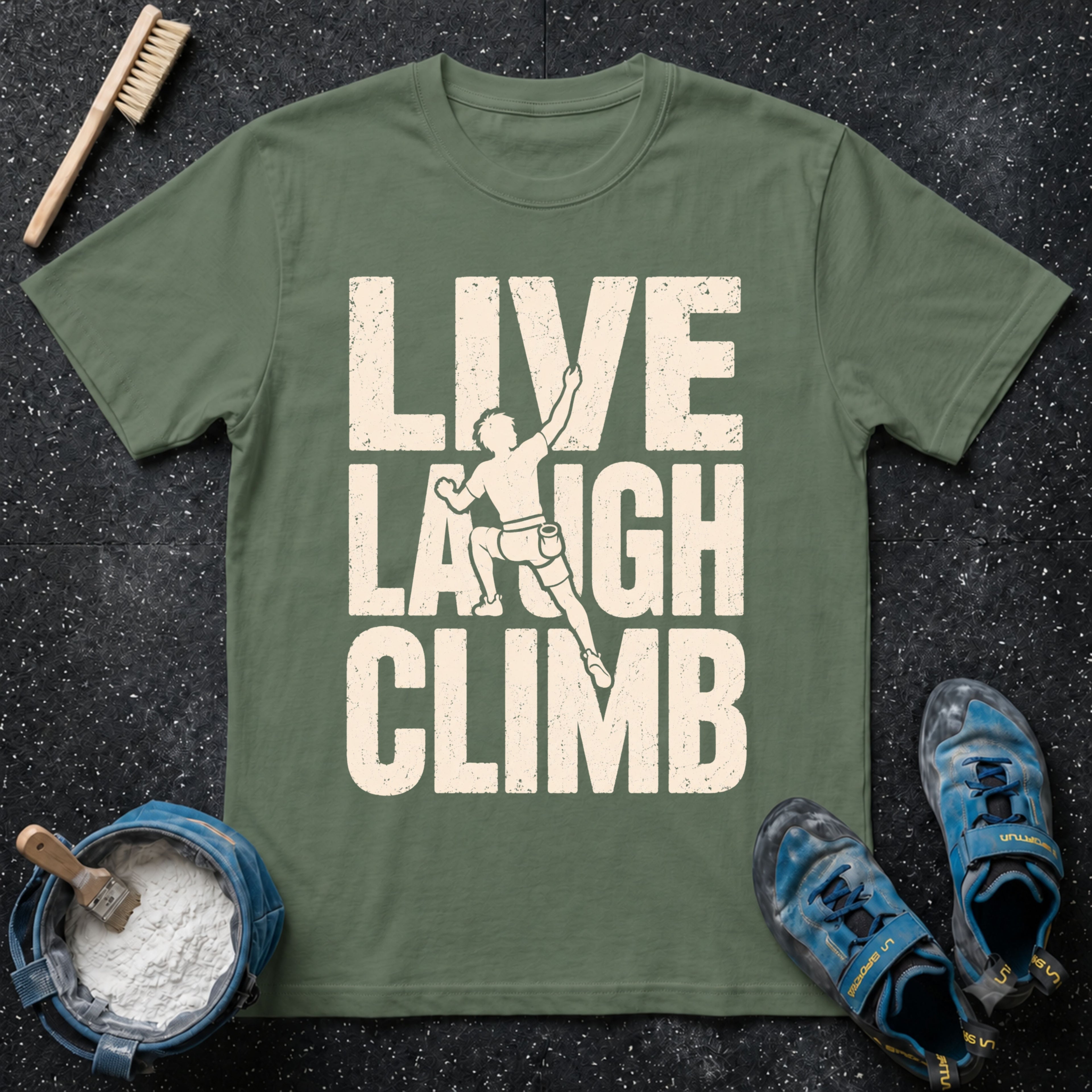 Live Laugh Climb T-Shirt