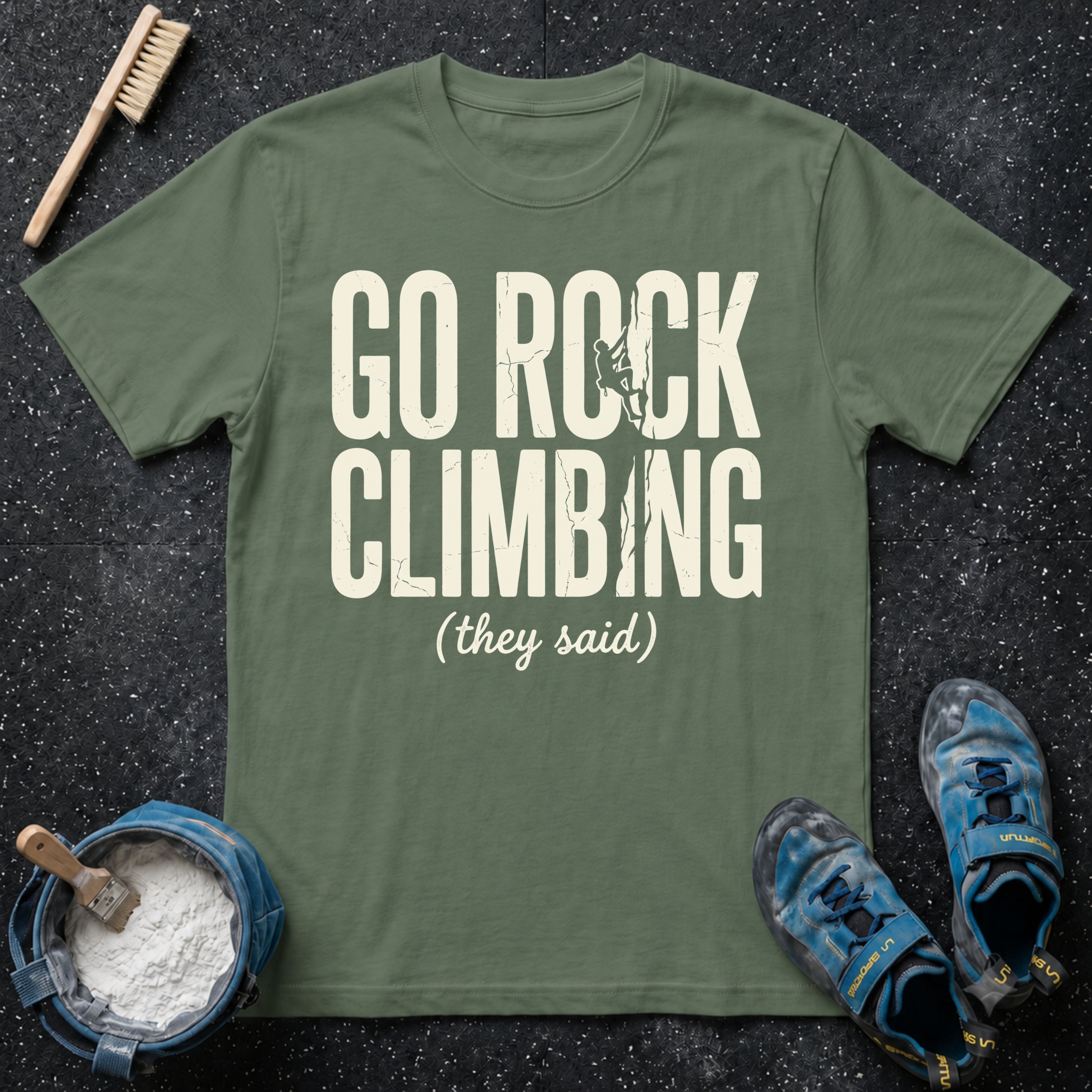 Go Rock Climbing T-Shirt