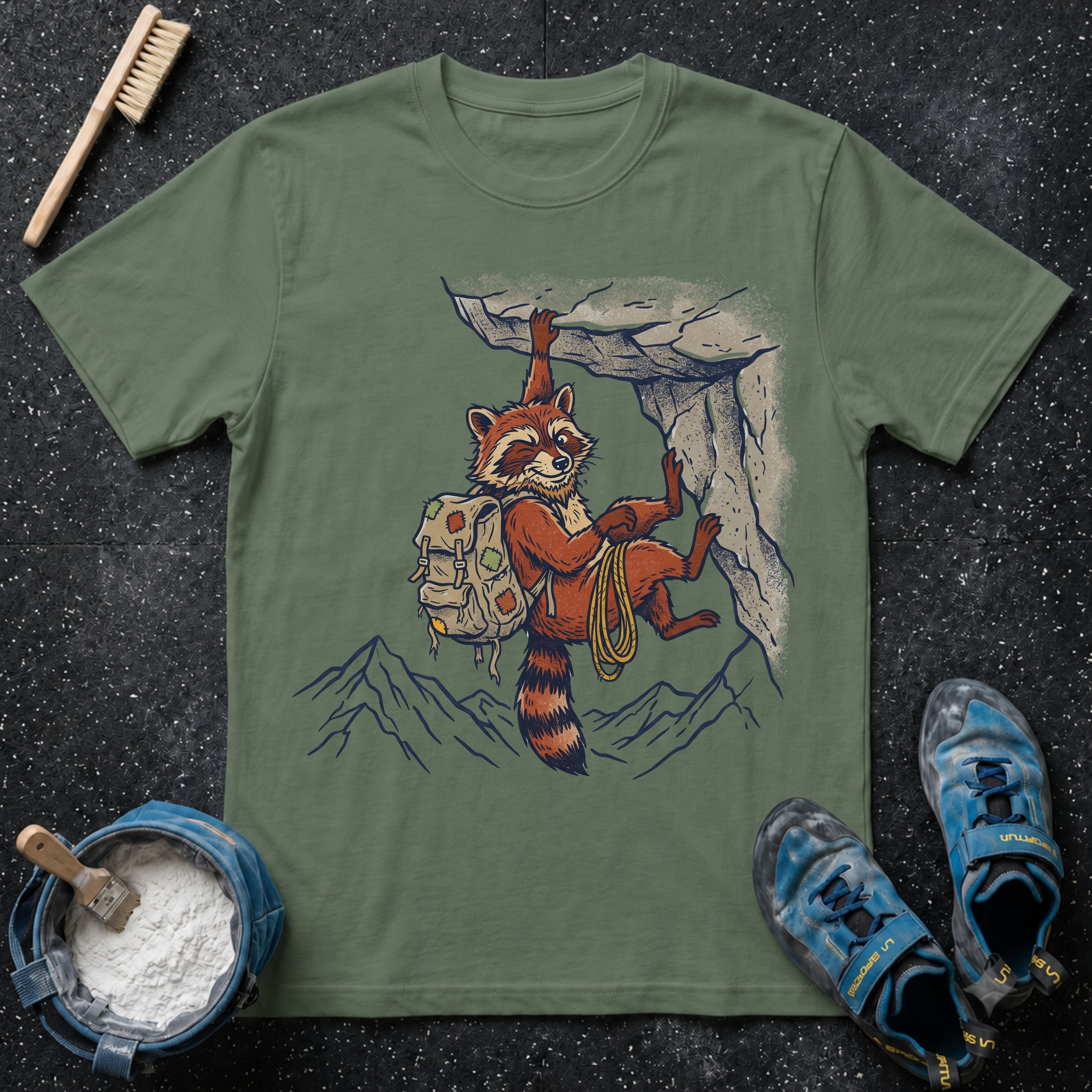 Raccoon Climbing T-Shirt