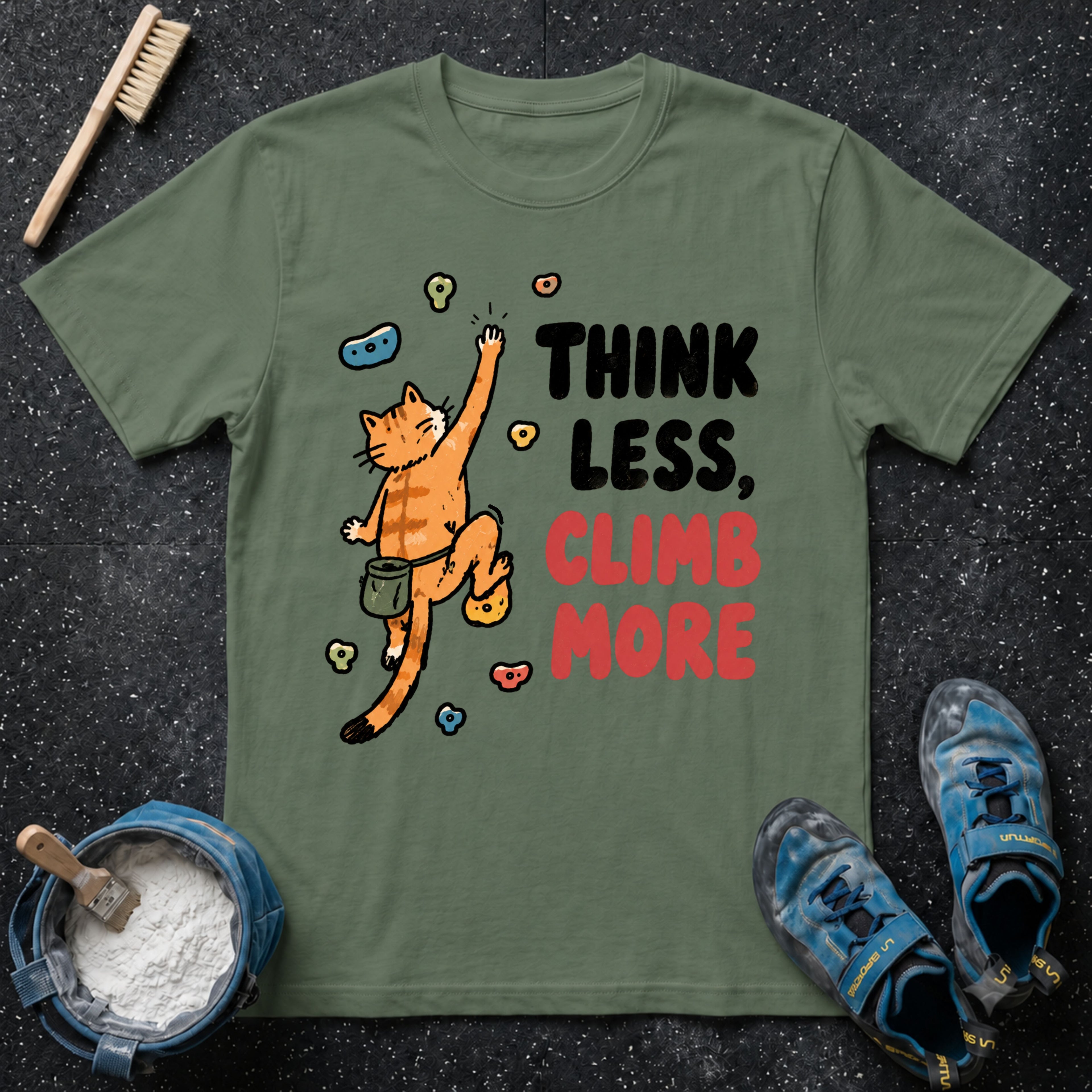 Think Less Climb More T-Shirt