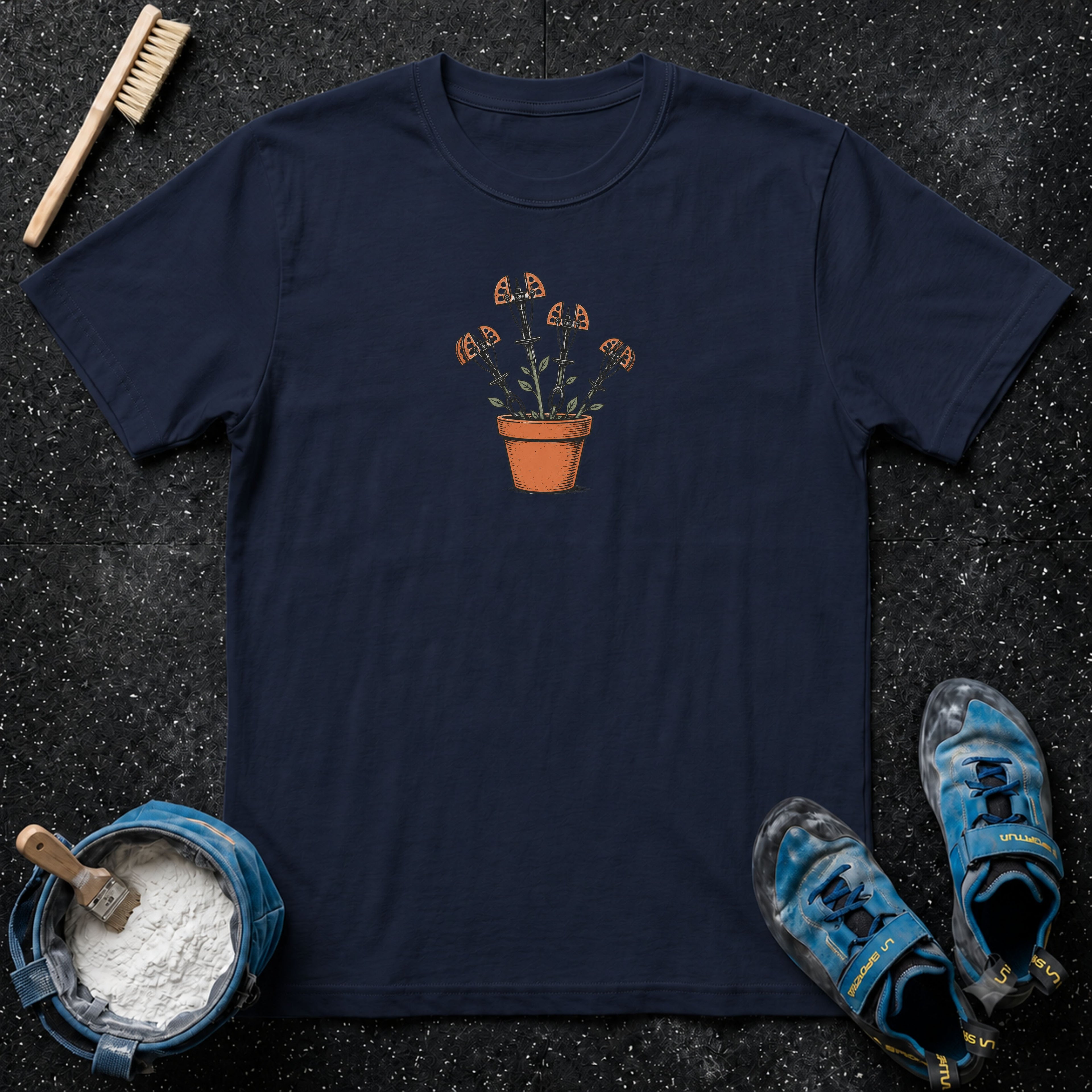 Small Cam Flowers T-Shirt