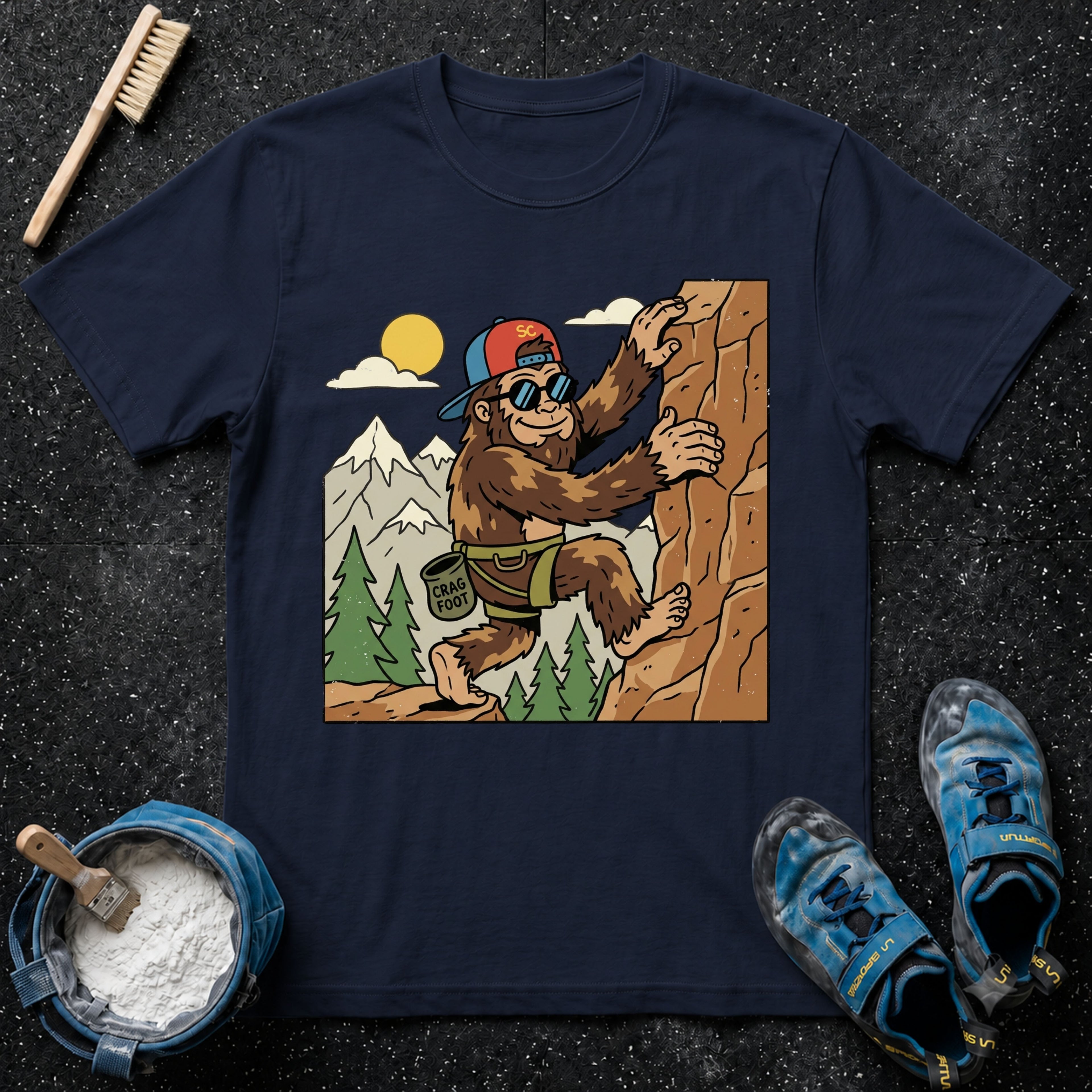 Bigfoot Cartoon T-Shirt