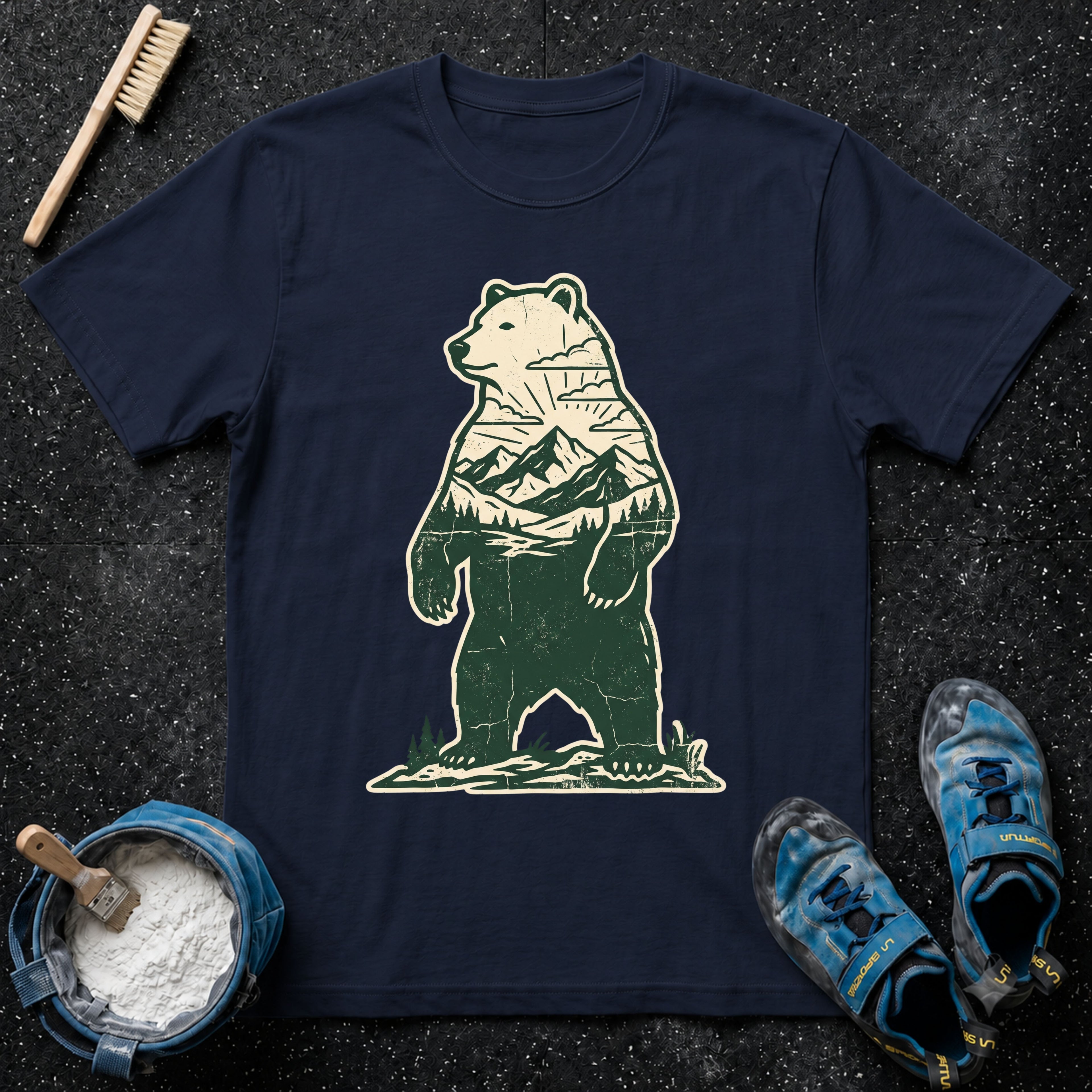 Grizzly Split Art T-Shirt