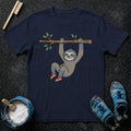Cute Sloth Climbing T-Shirt