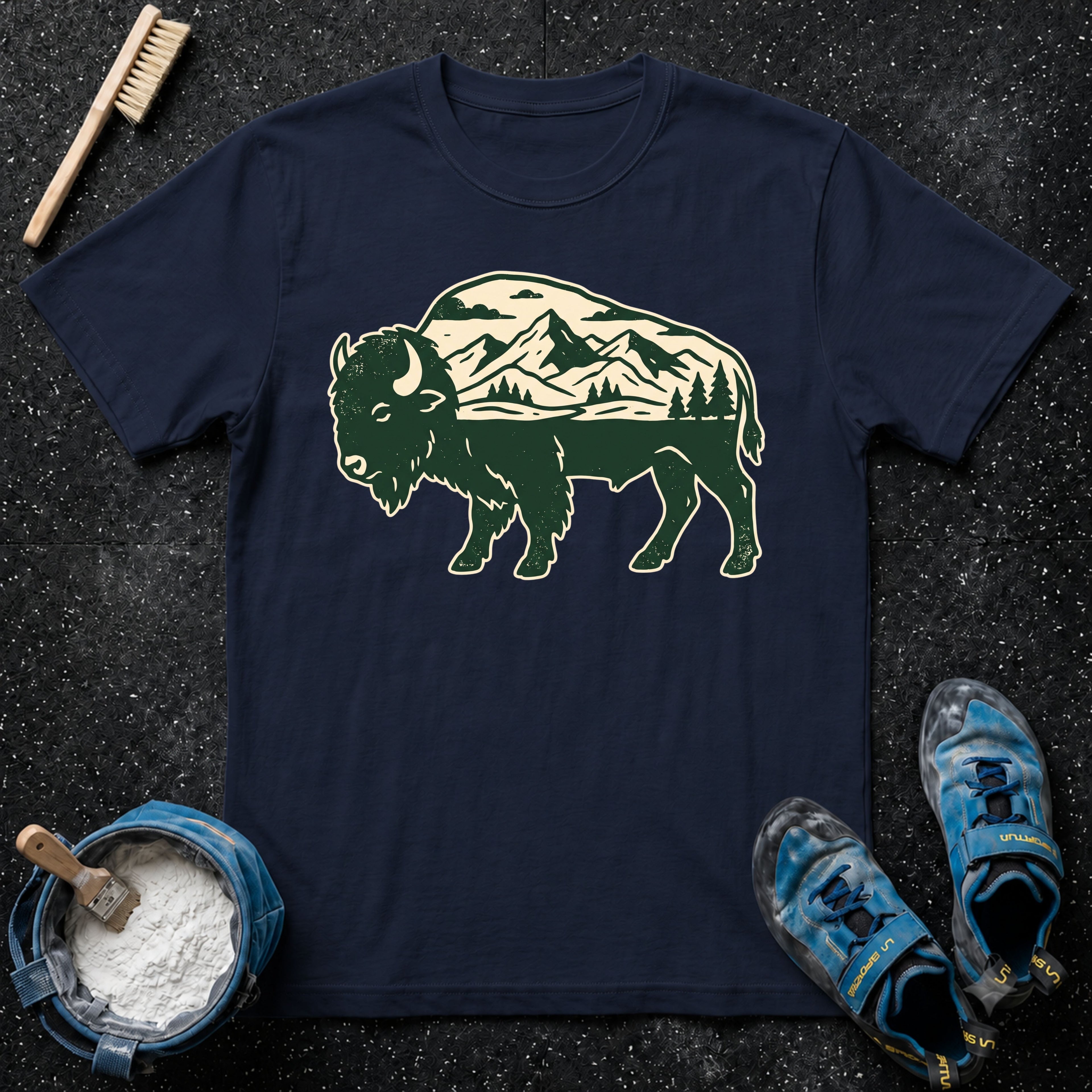 Buffalo Split Art T-Shirt