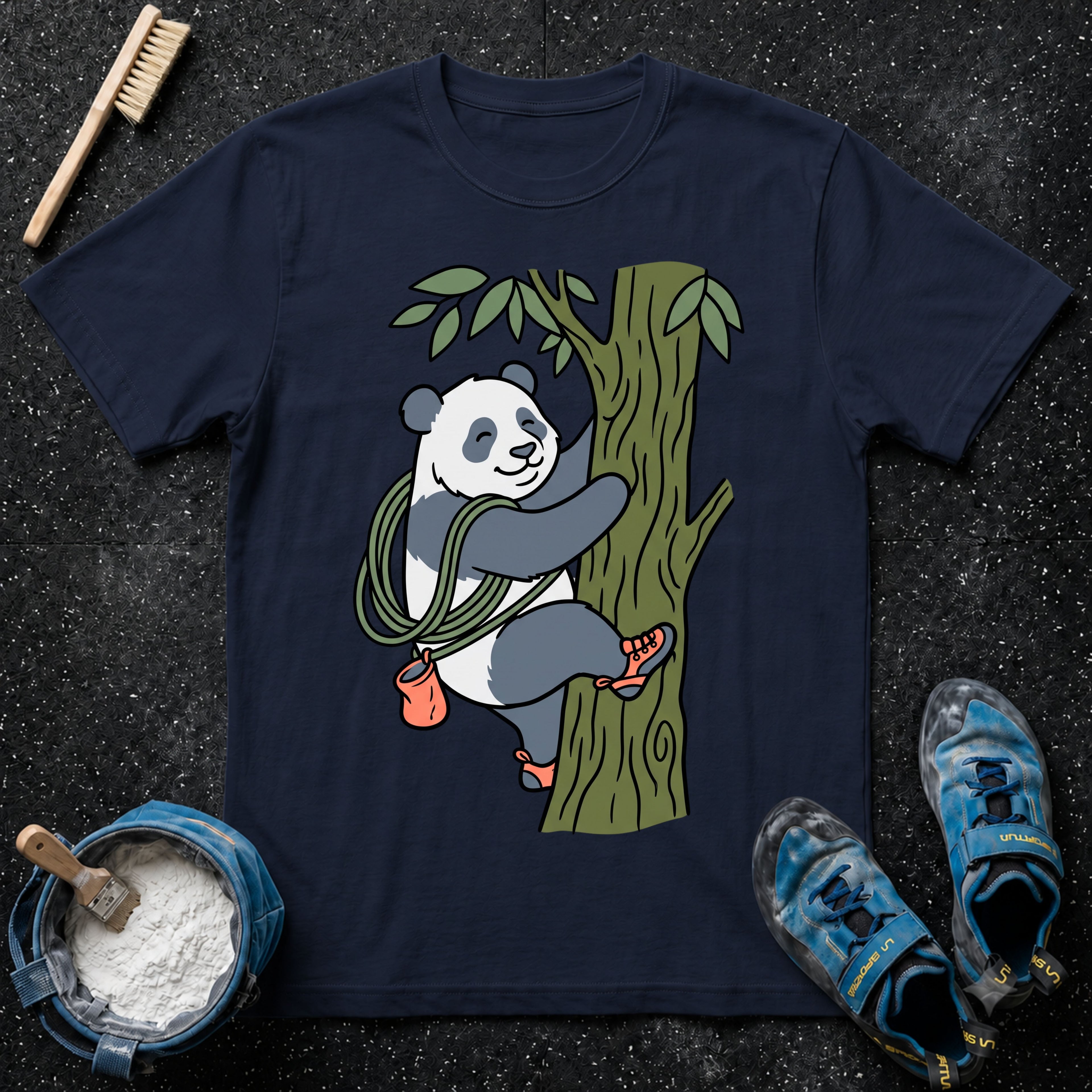 Panda Climbing T-Shirt
