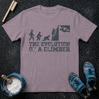 The Evolution of a Climber T-Shirt