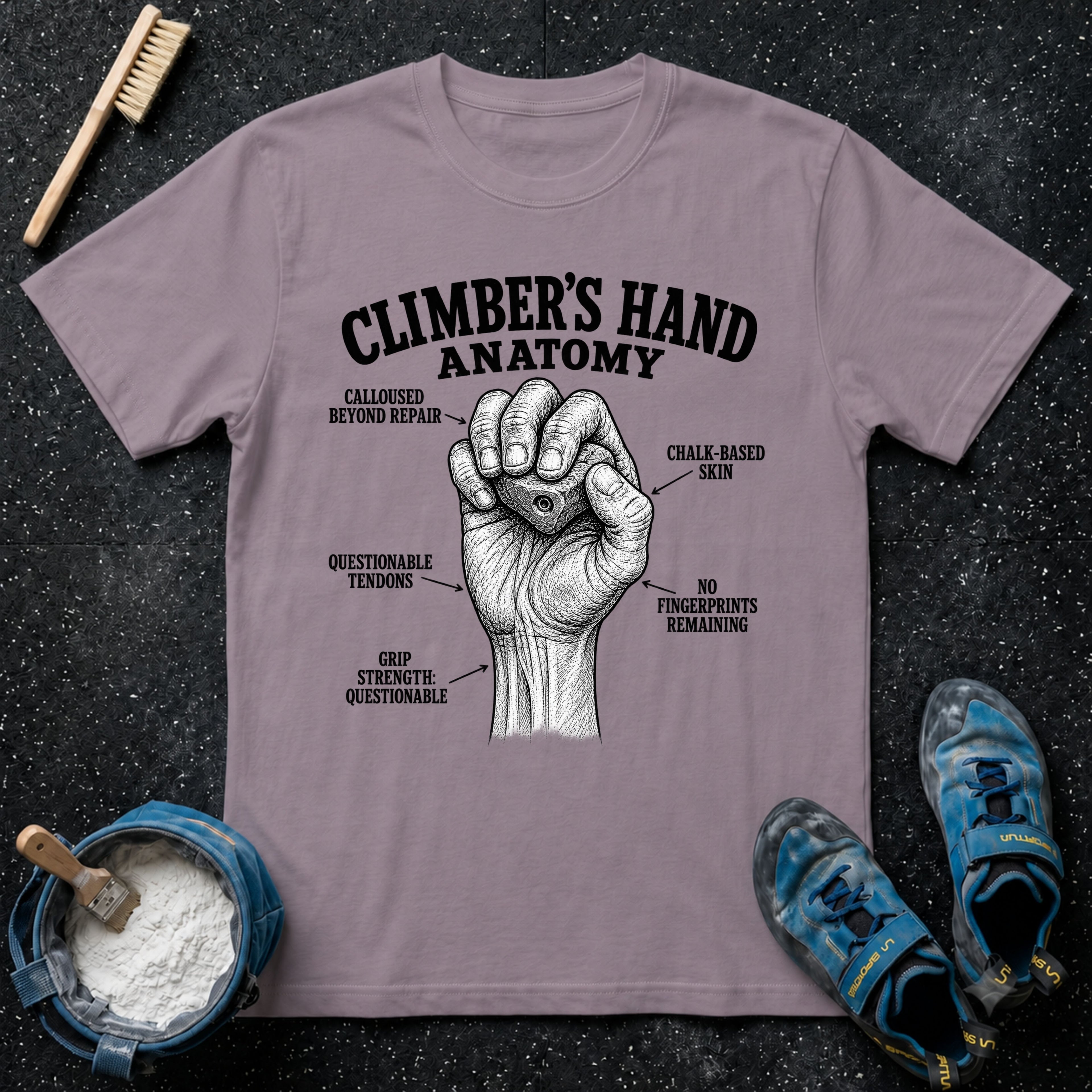 Climber's Hand T-Shirt