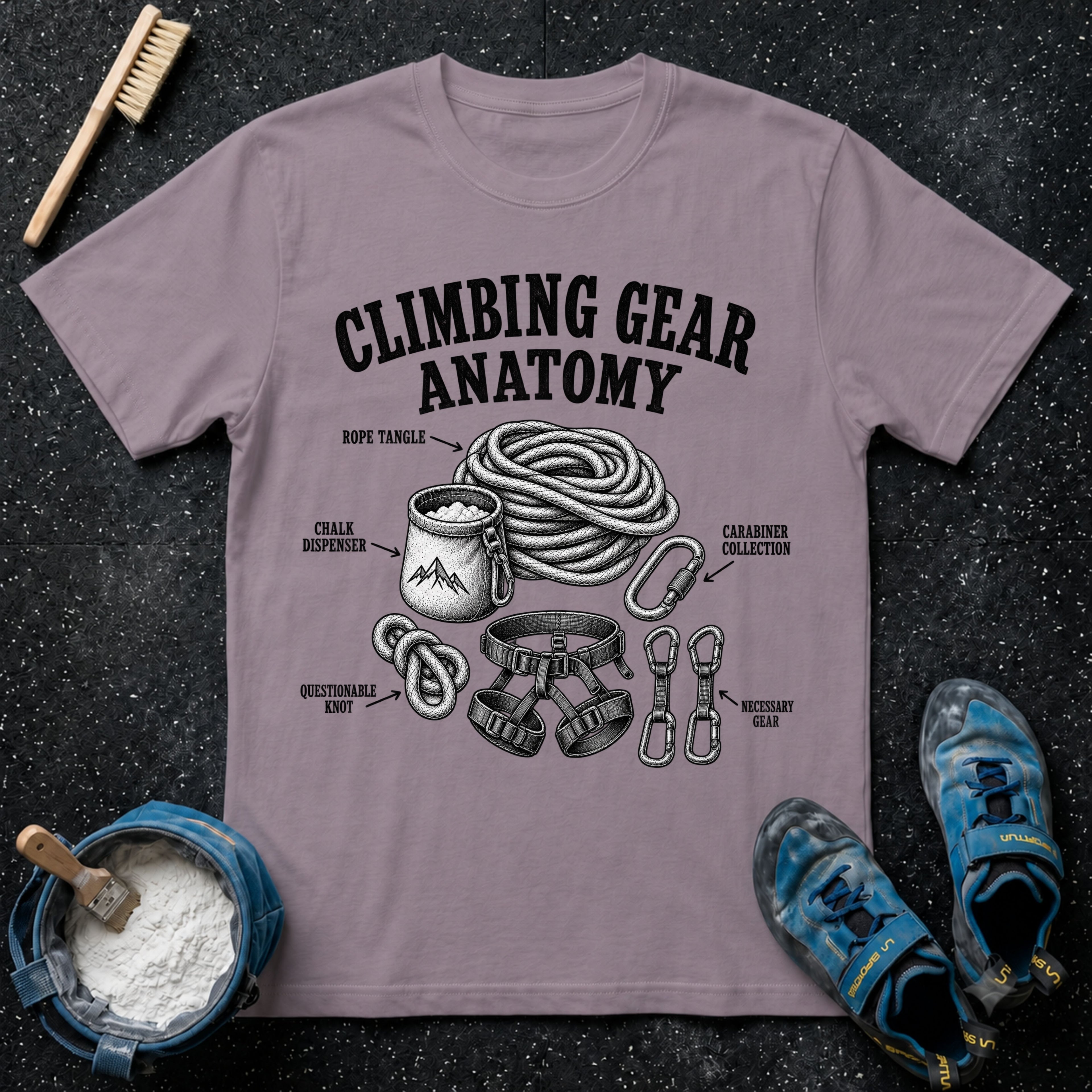 Climbing Gear T-Shirt