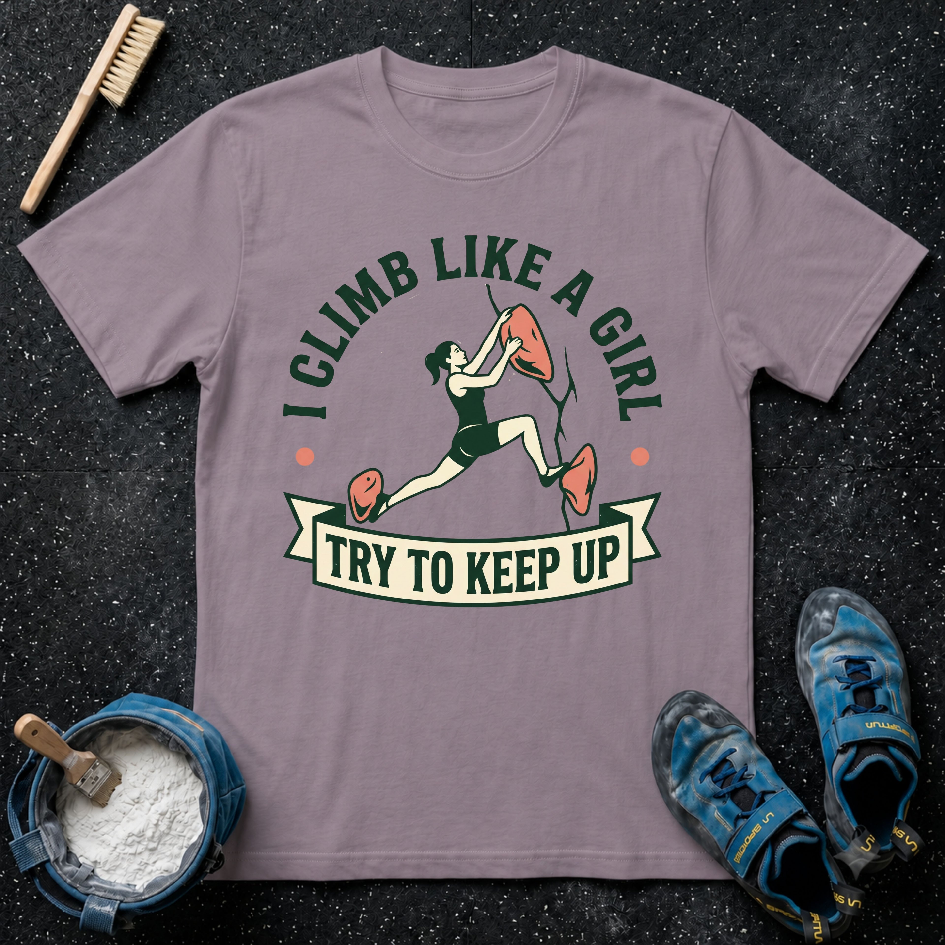 Climb Like Girl T-Shirt