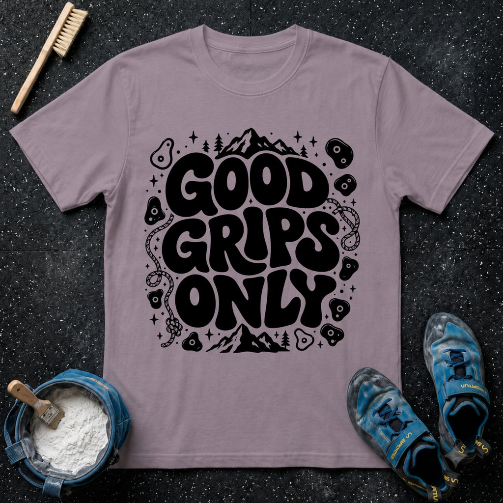 Good Grips Only Climbing T-Shirt