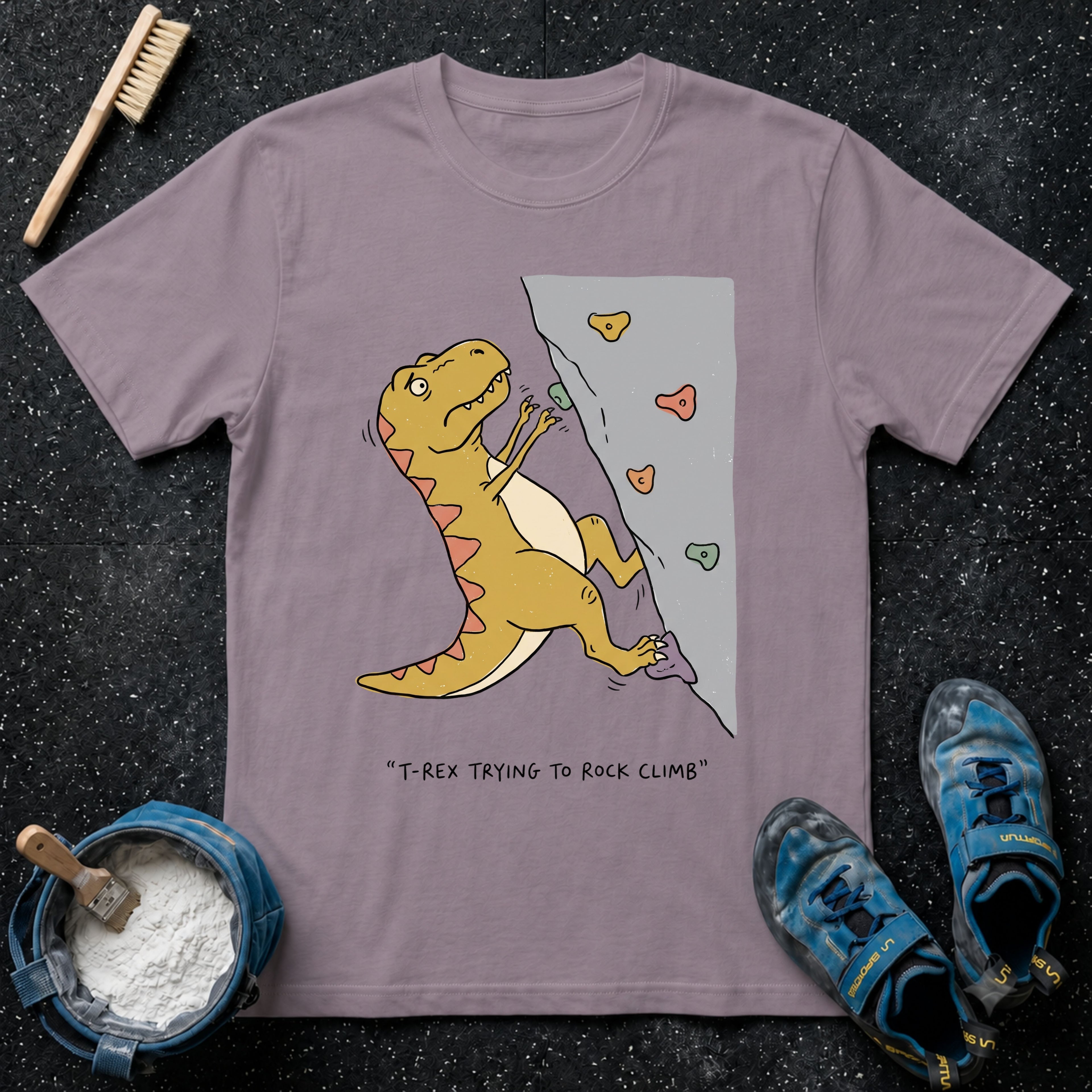 T-Rex Climbing T-Shirt